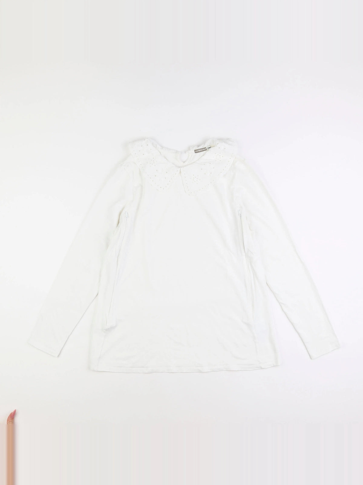 Vertbaudet - tee-shirt grossesse blanc - 38 à 40