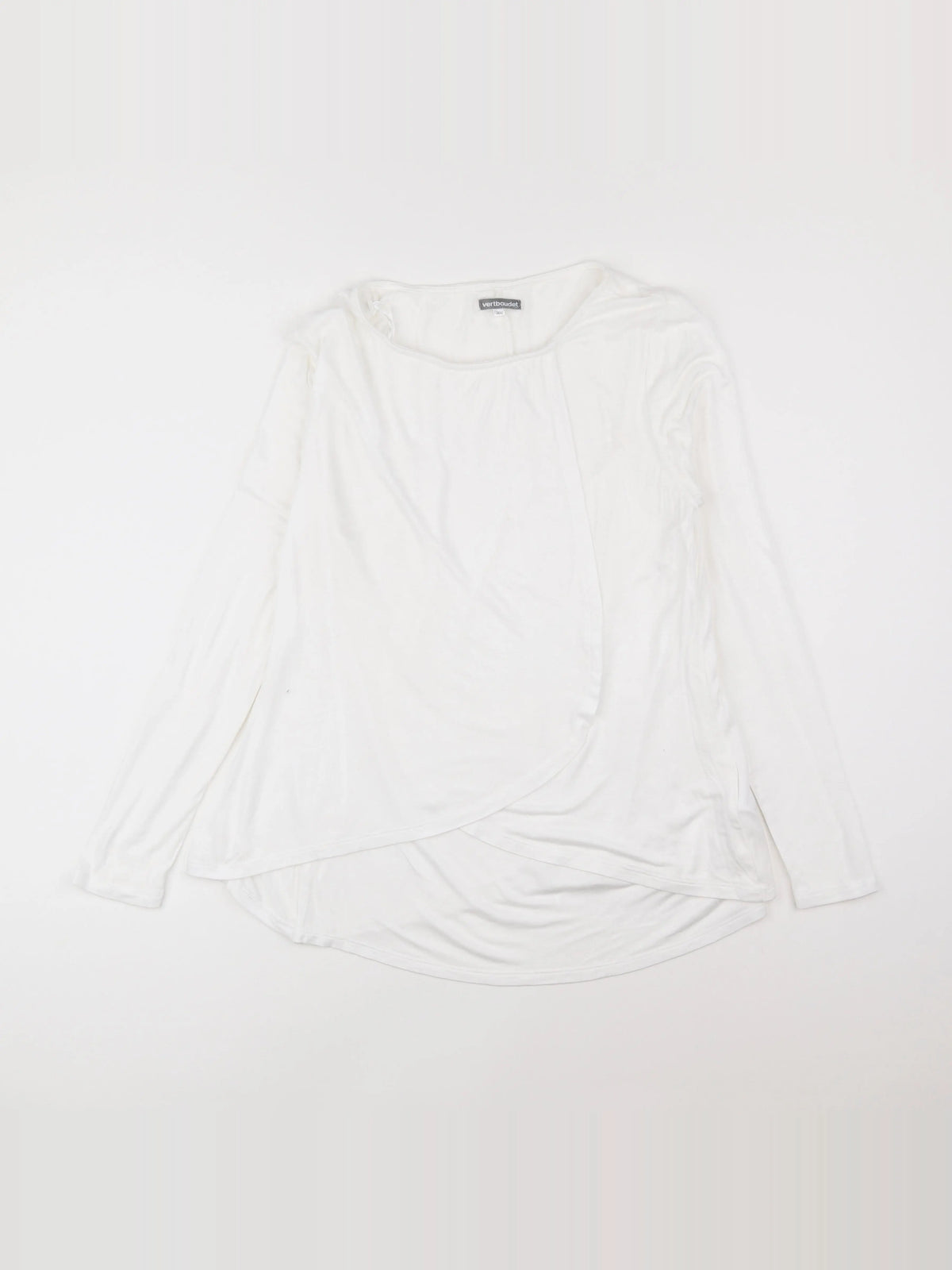Vertbaudet - tee-shirt grossesse blanc - 38 à 40