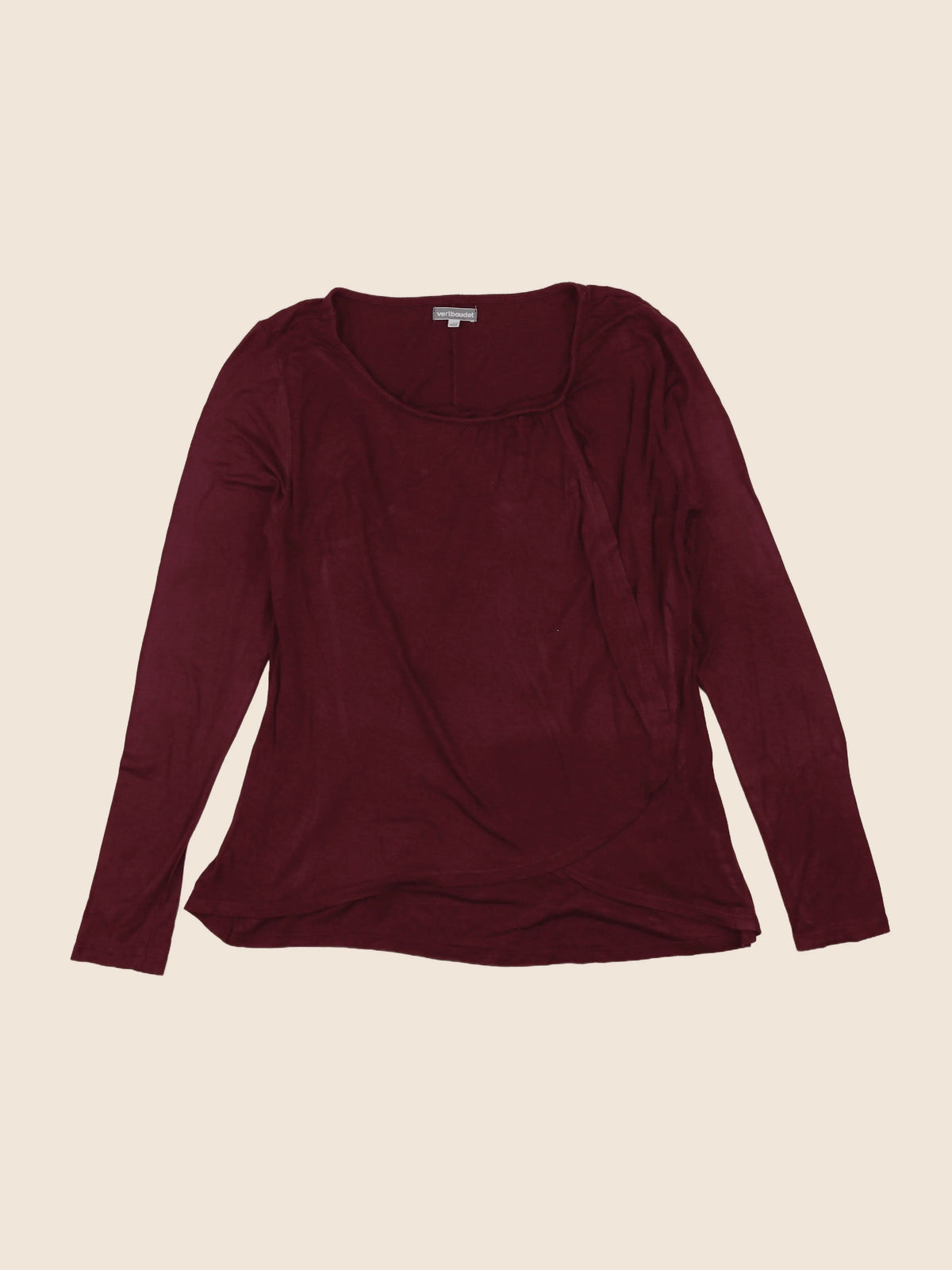 Vertbaudet - tee-shirt grossesse rouge - 38 à 40