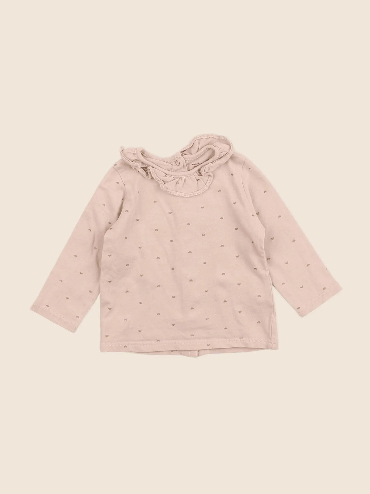 Vertbaudet - tee-shirt rose - 6 mois