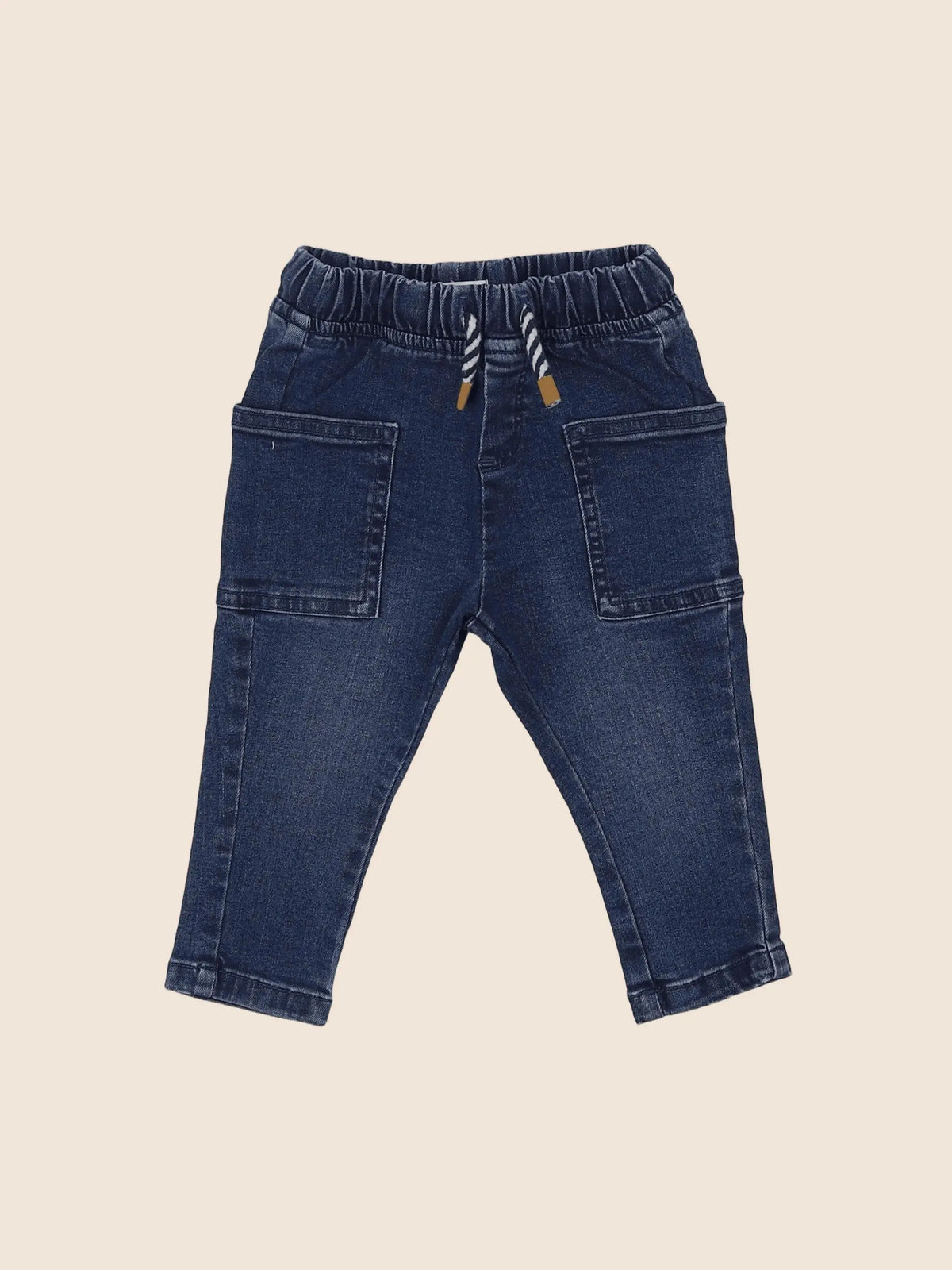Vertbaudet - jean bleu - 9 mois