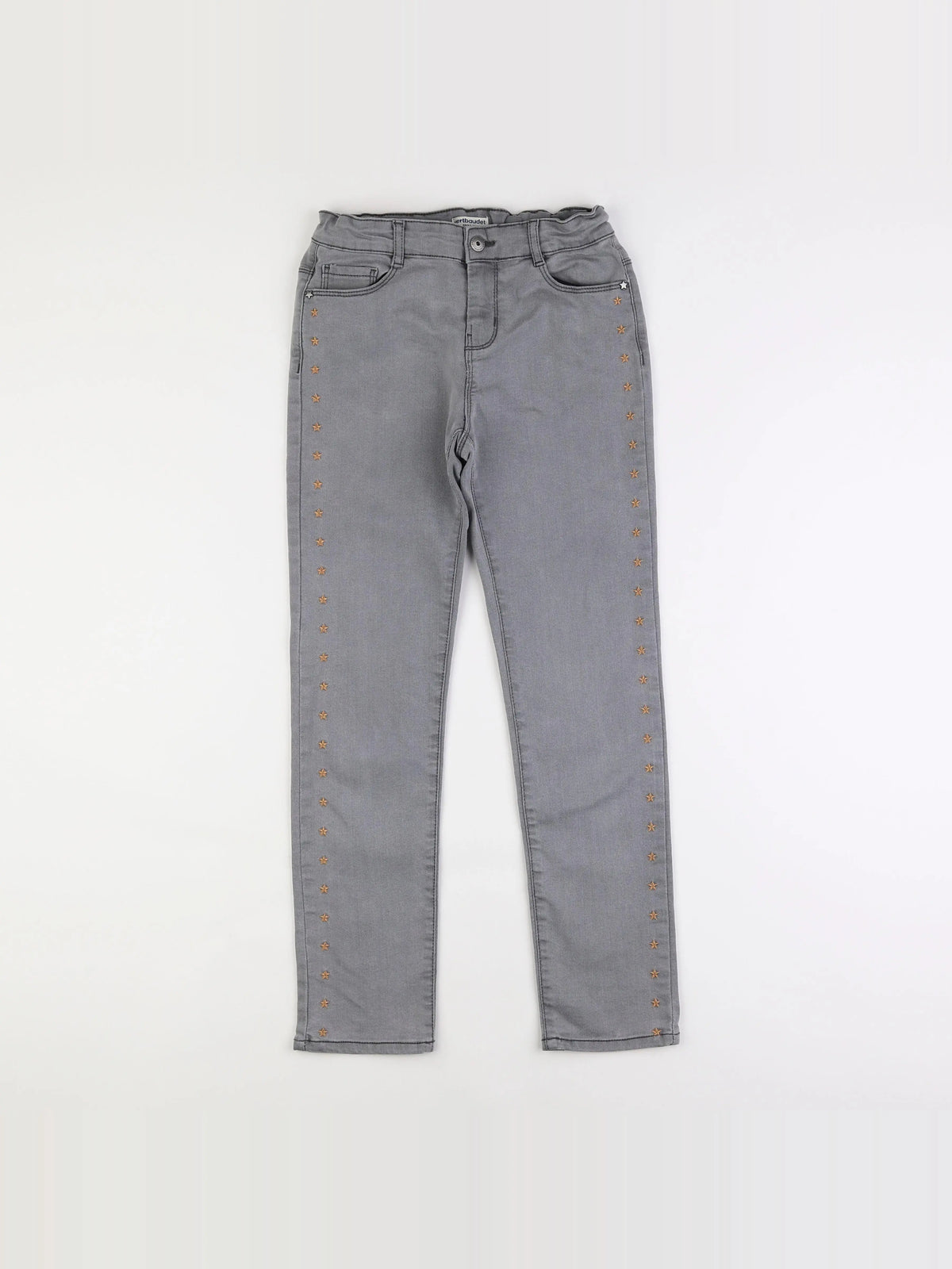 Vertbaudet - jean gris - 12 ans