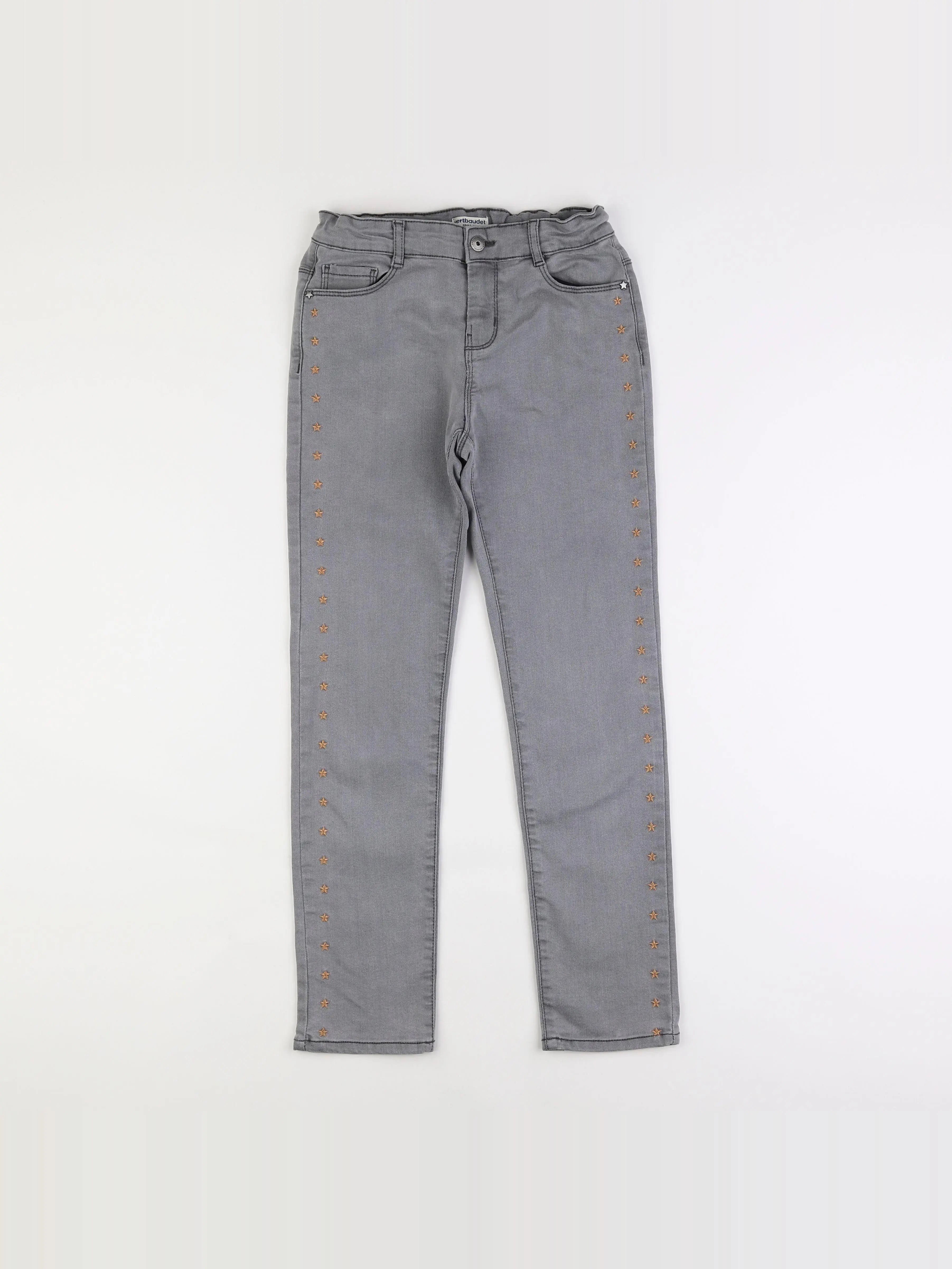 Vertbaudet - jean gris - 12 ans