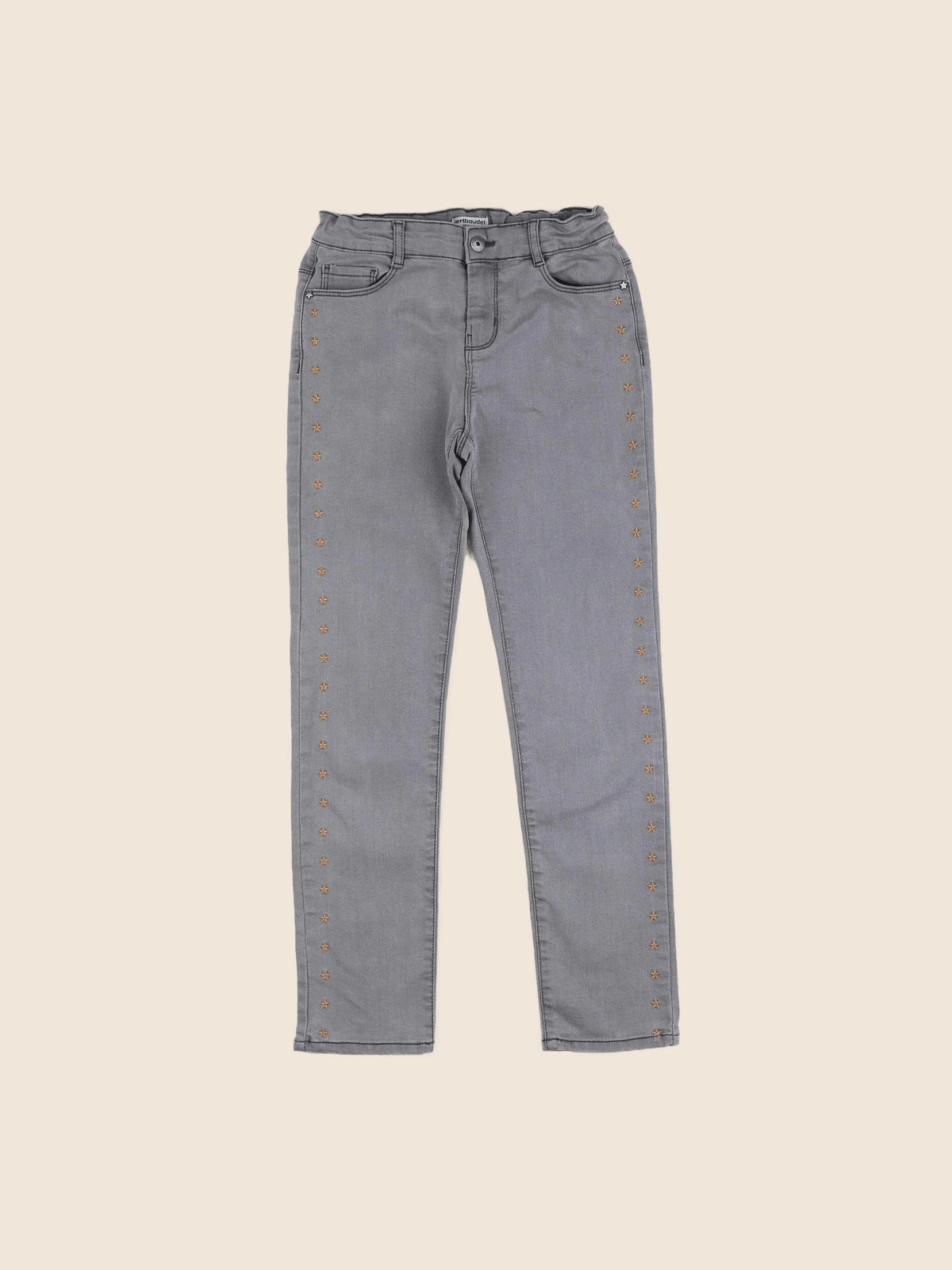 Vertbaudet - jean gris - 12 ans