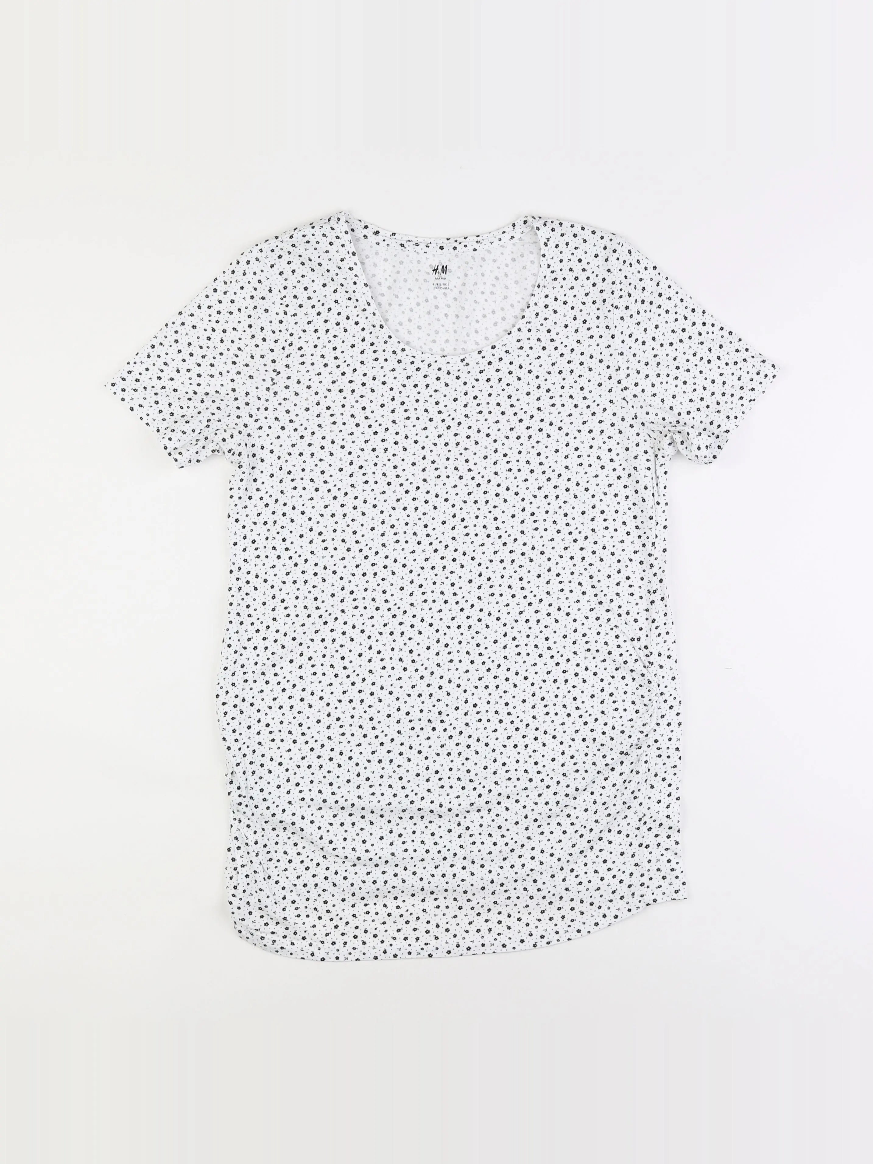 H&M - blouse grossesse blanc, noir - 34