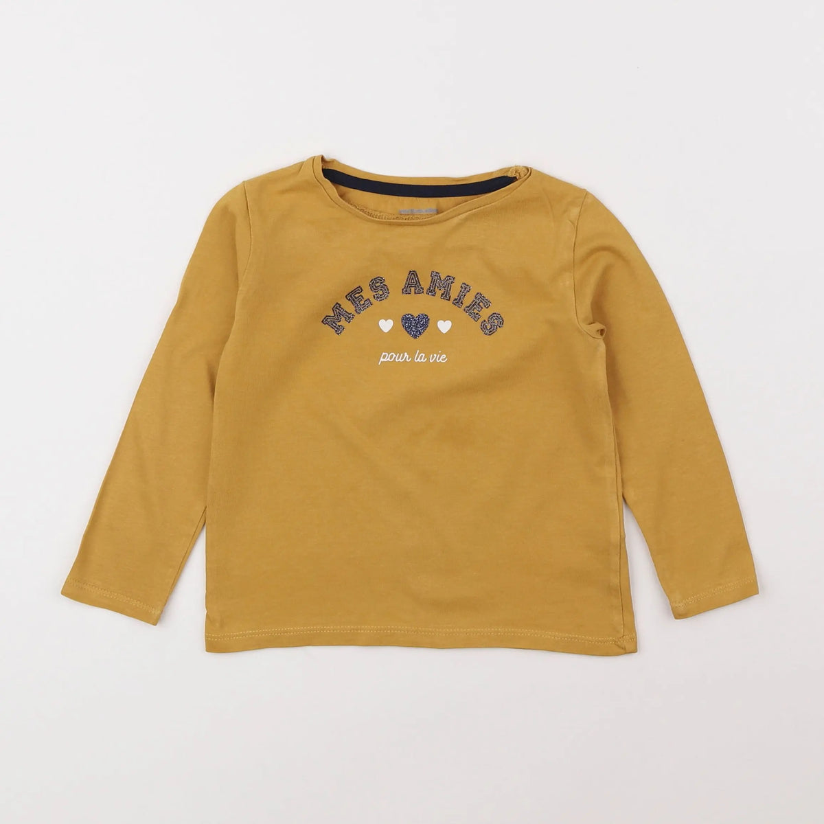 Vertbaudet - tee-shirt jaune - 3 ans