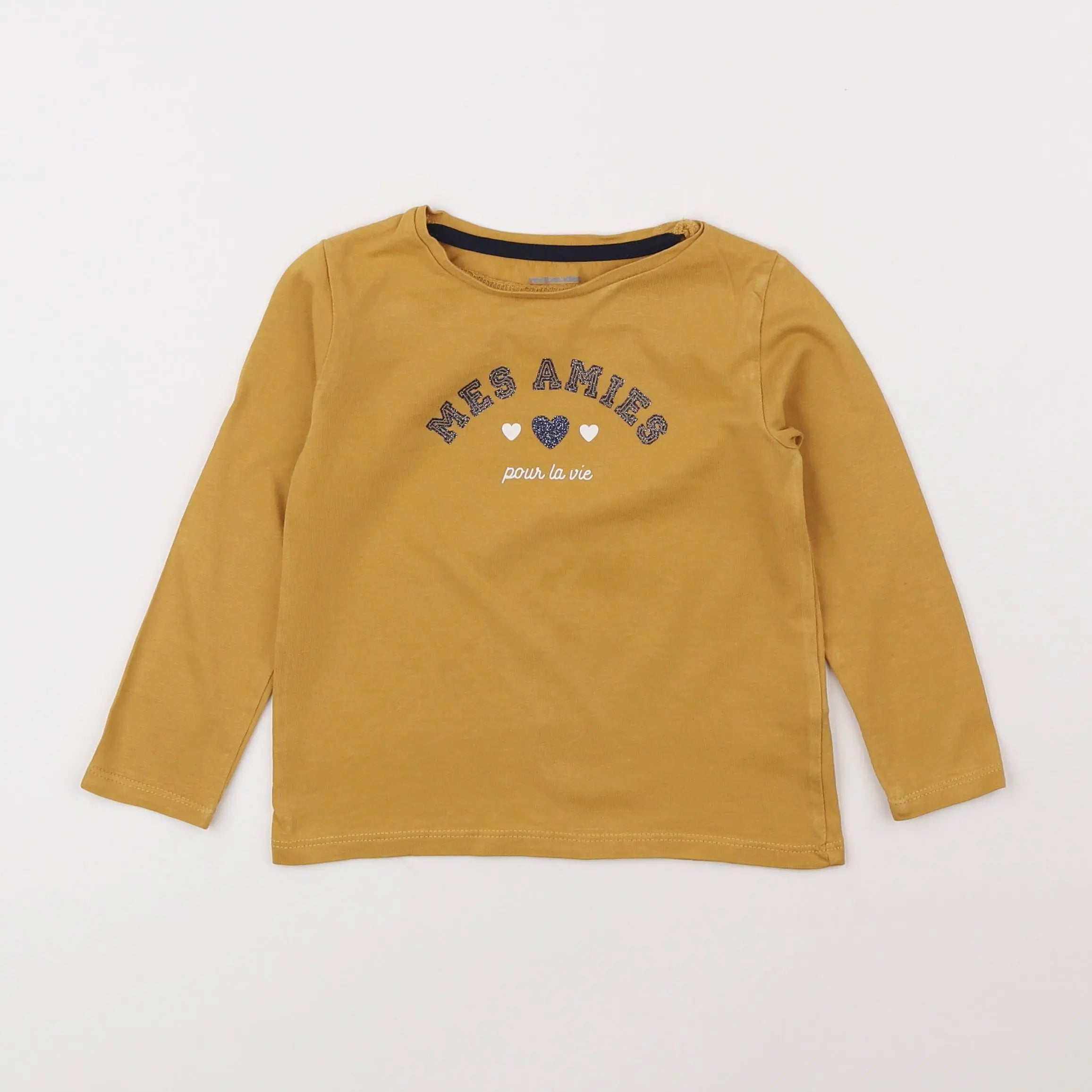 Vertbaudet - tee-shirt jaune - 3 ans