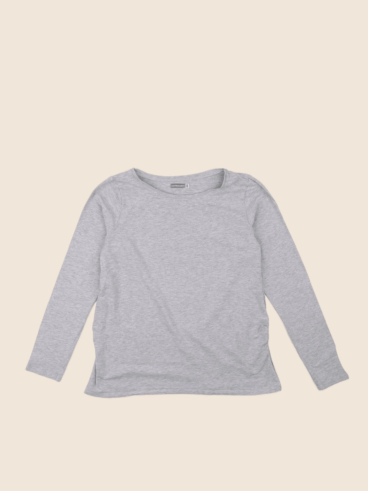 Vertbaudet - tee-shirt grossesse gris - 46 à 48