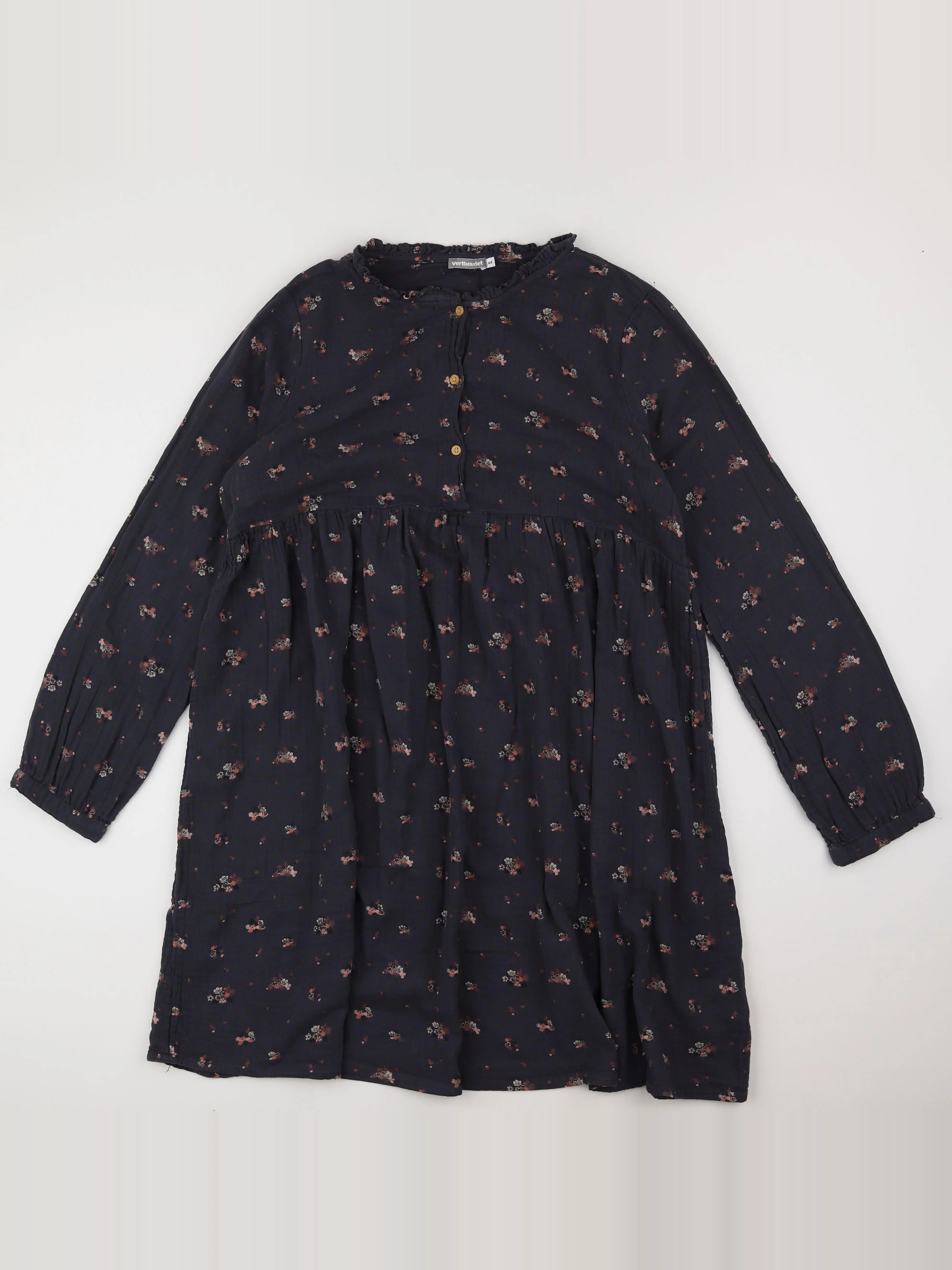 Vertbaudet - robe grossesse bleu - 44