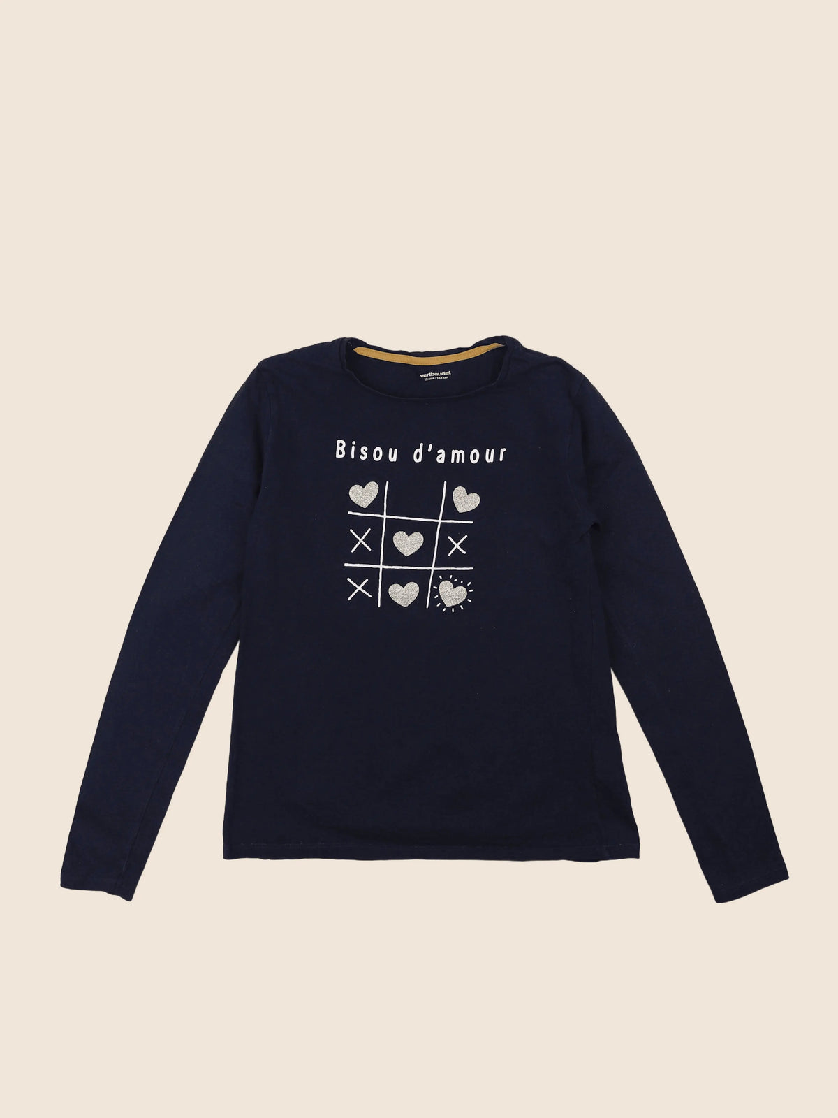 Vertbaudet - tee-shirt bleu - 12 ans
