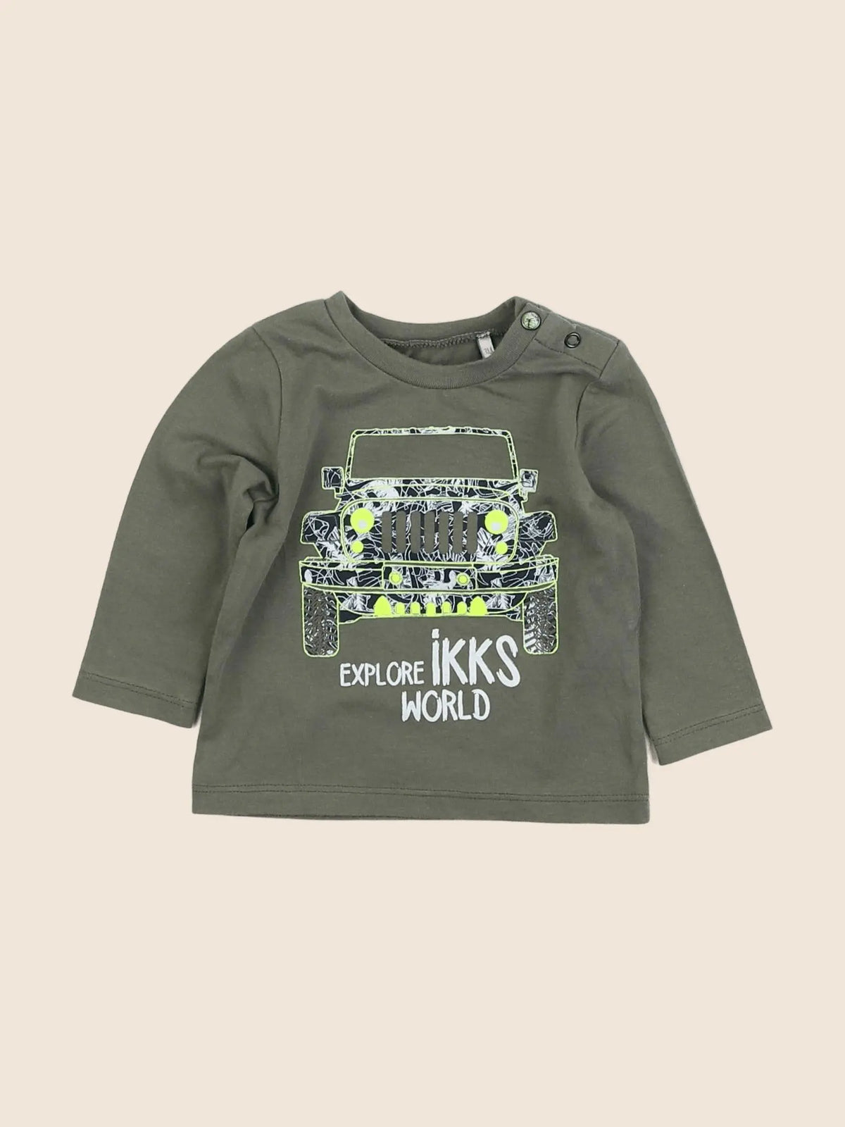 IKKS - tee-shirt vert - 3 mois