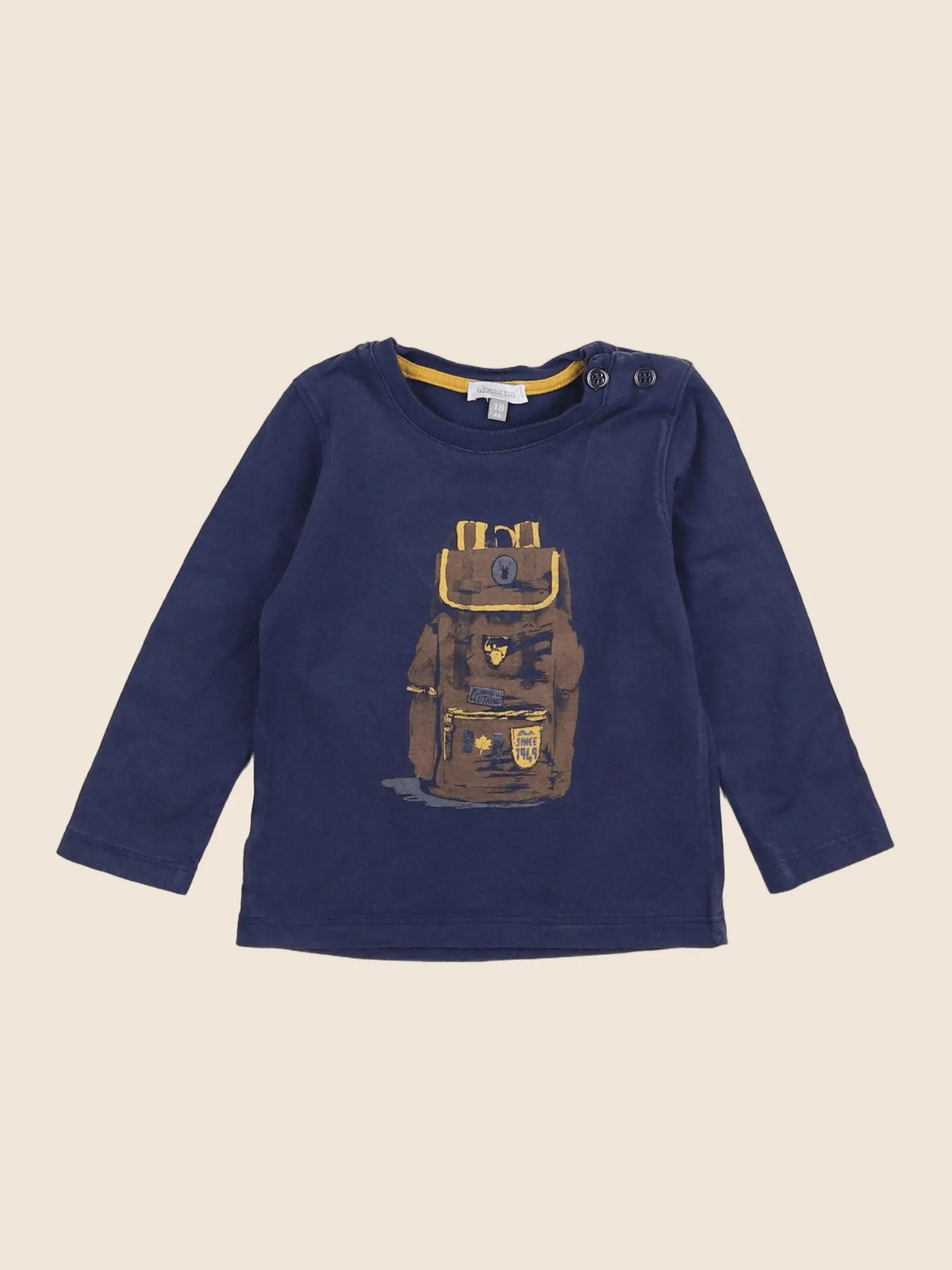 Absorba - tee-shirt bleu - 18 mois
