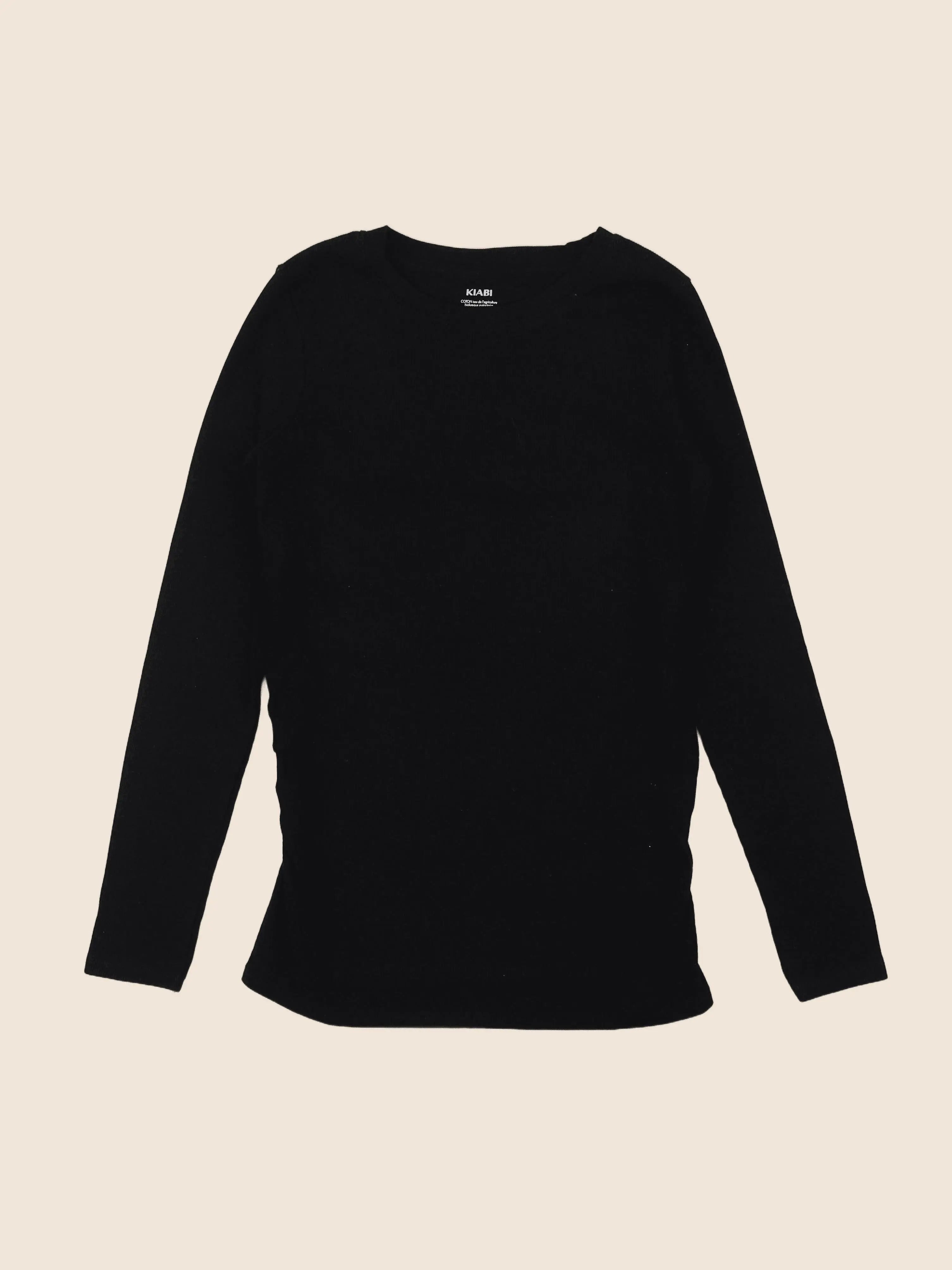 Kiabi - tee-shirt grossesse noir - 36
