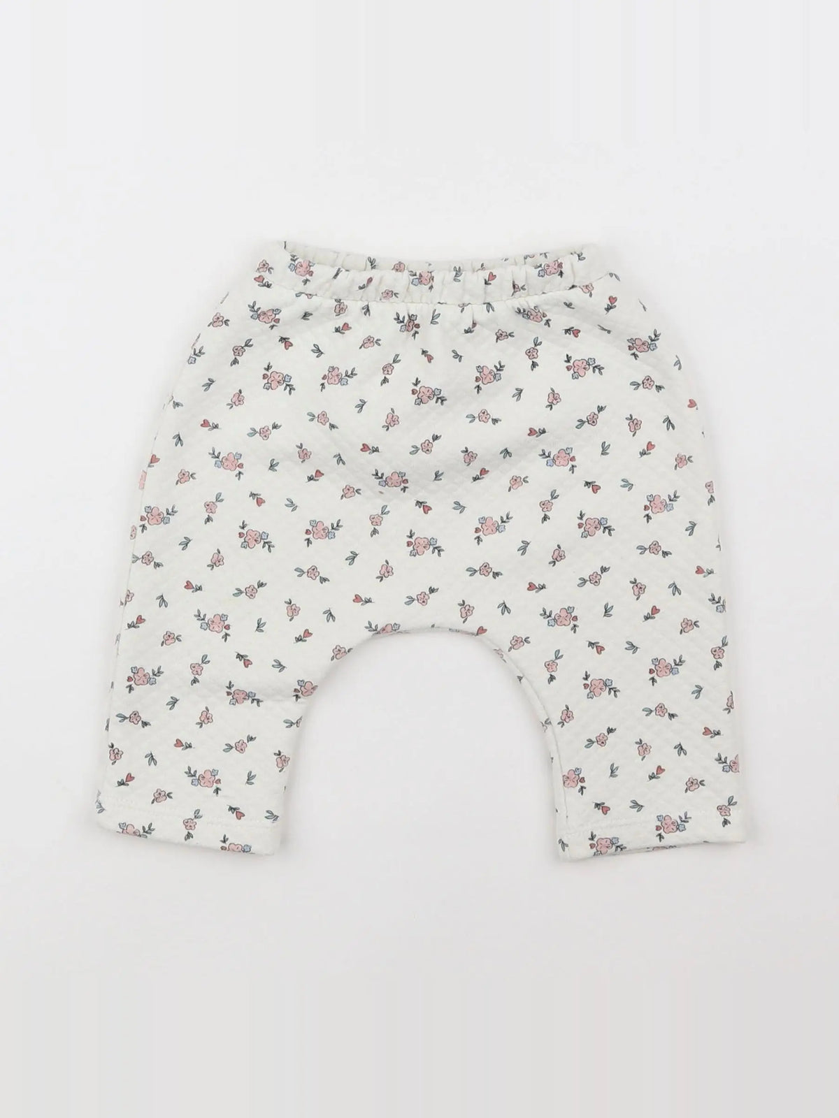 Vertbaudet - sarouel beige - 6 mois