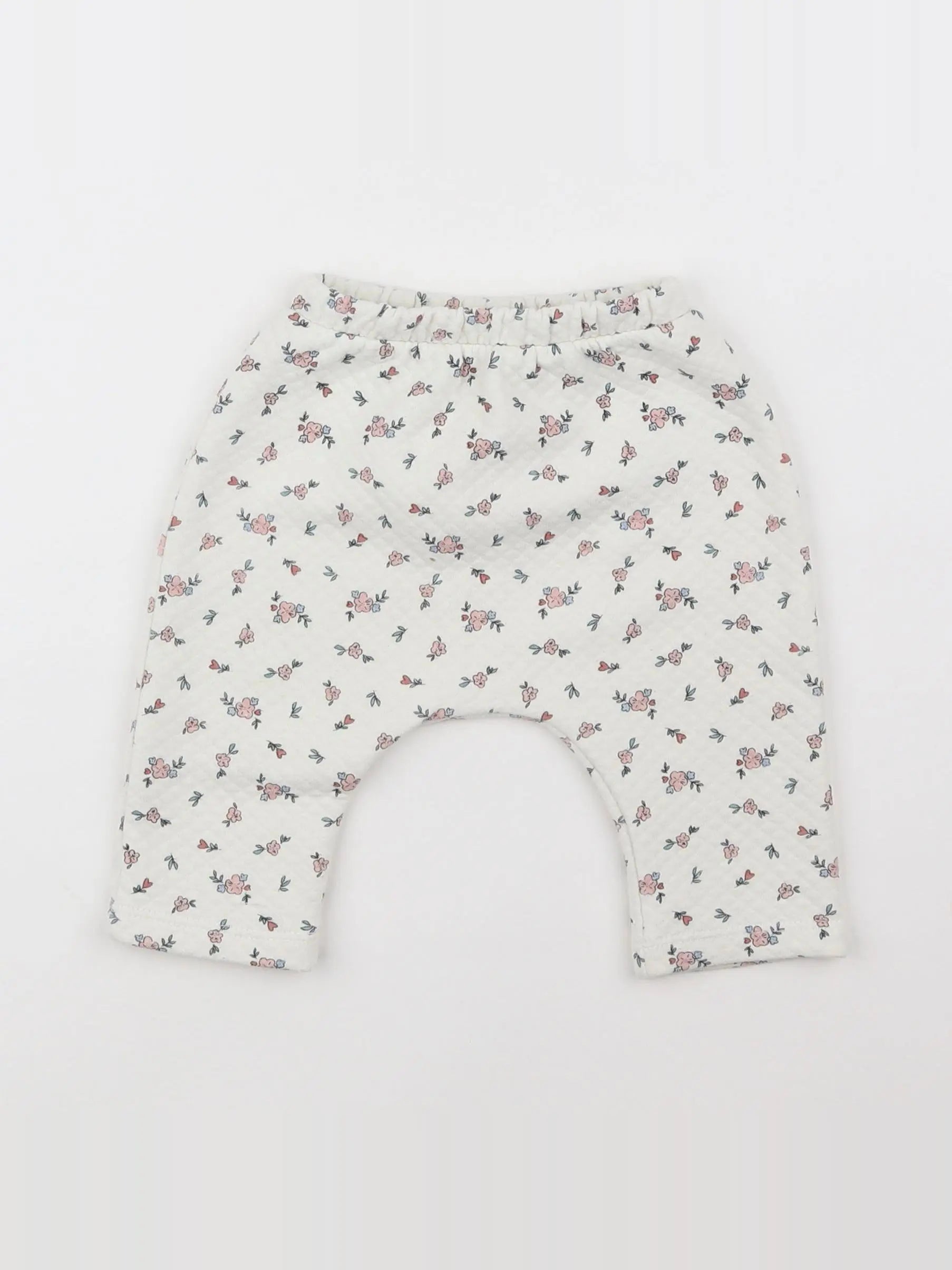 Vertbaudet - sarouel beige - 6 mois