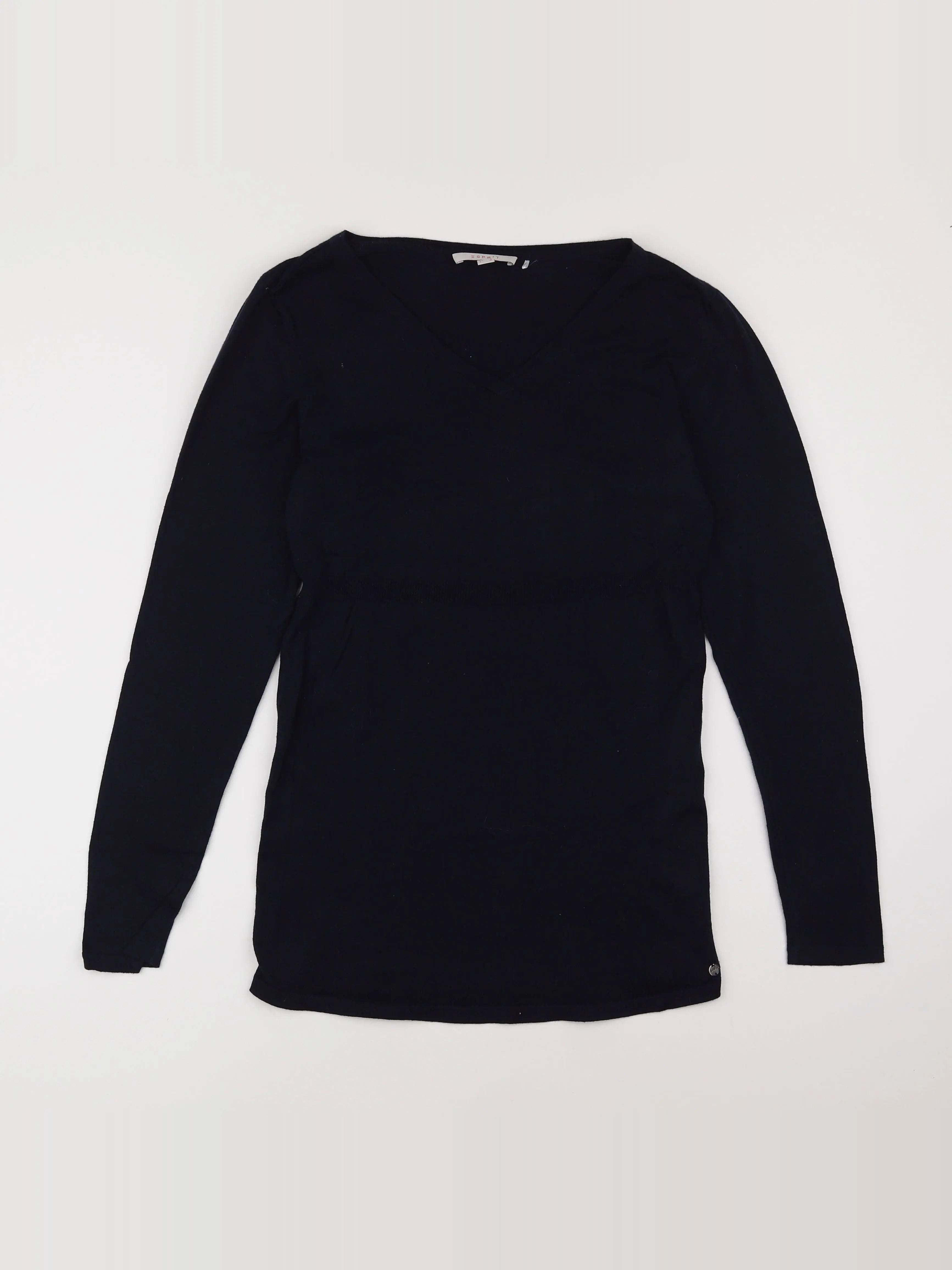 Esprit - pull grossesse bleu - 38