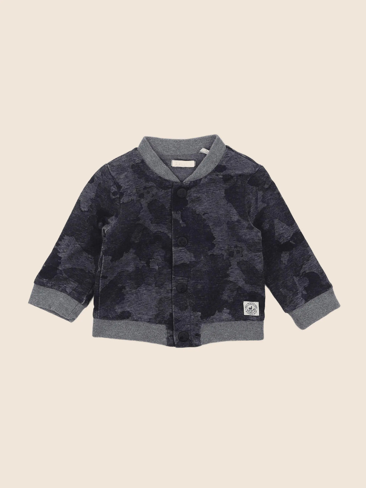 IKKS - sweat gris - 6 mois