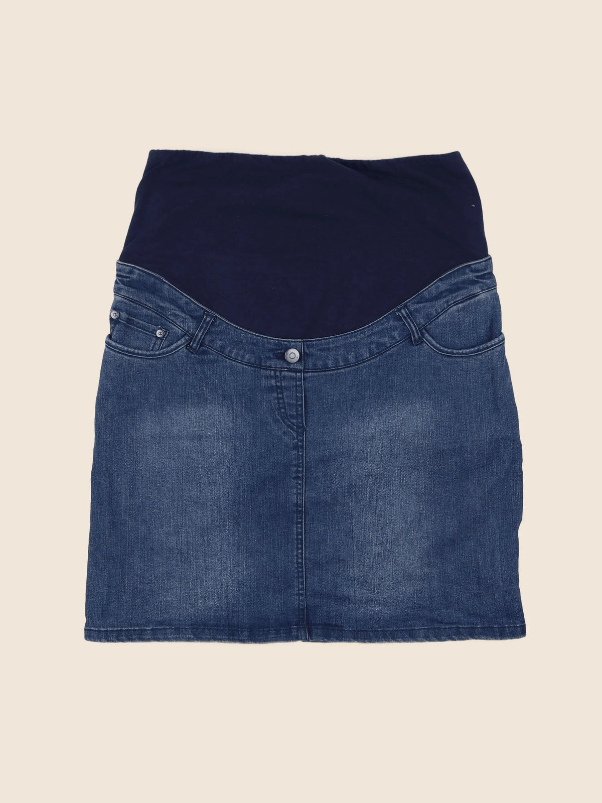 Vertbaudet - jupe grossesse bleu - 40