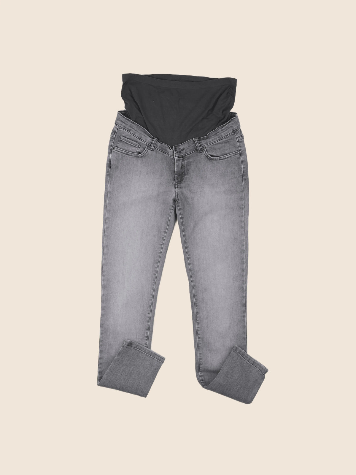 Envie de fraise - jean grossesse gris - 40
