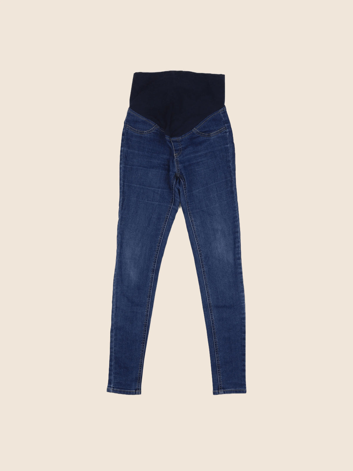 Vertbaudet - jean grossesse bleu - 34