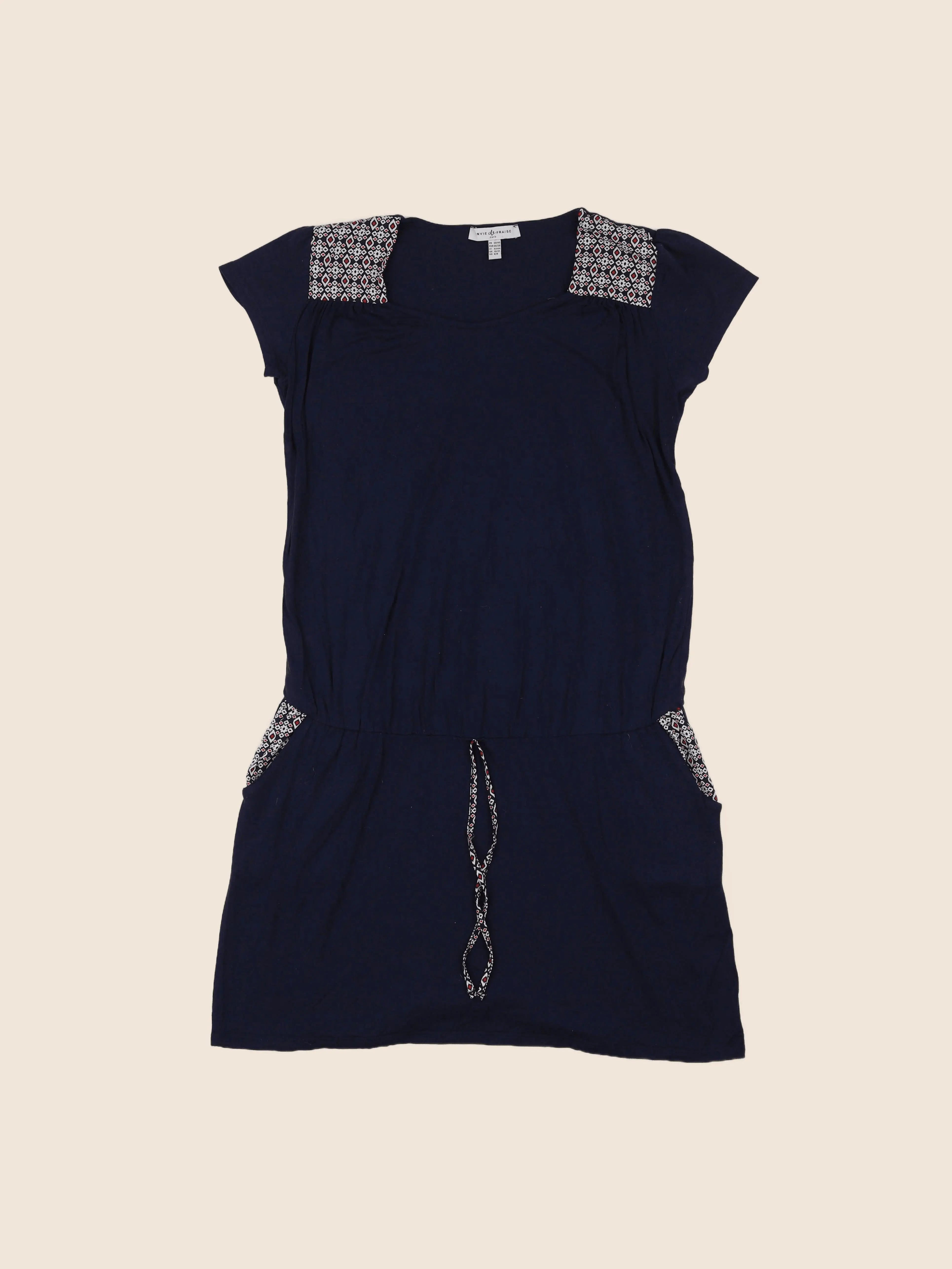 Envie de fraise - robe grossesse bleu - 36 à 38