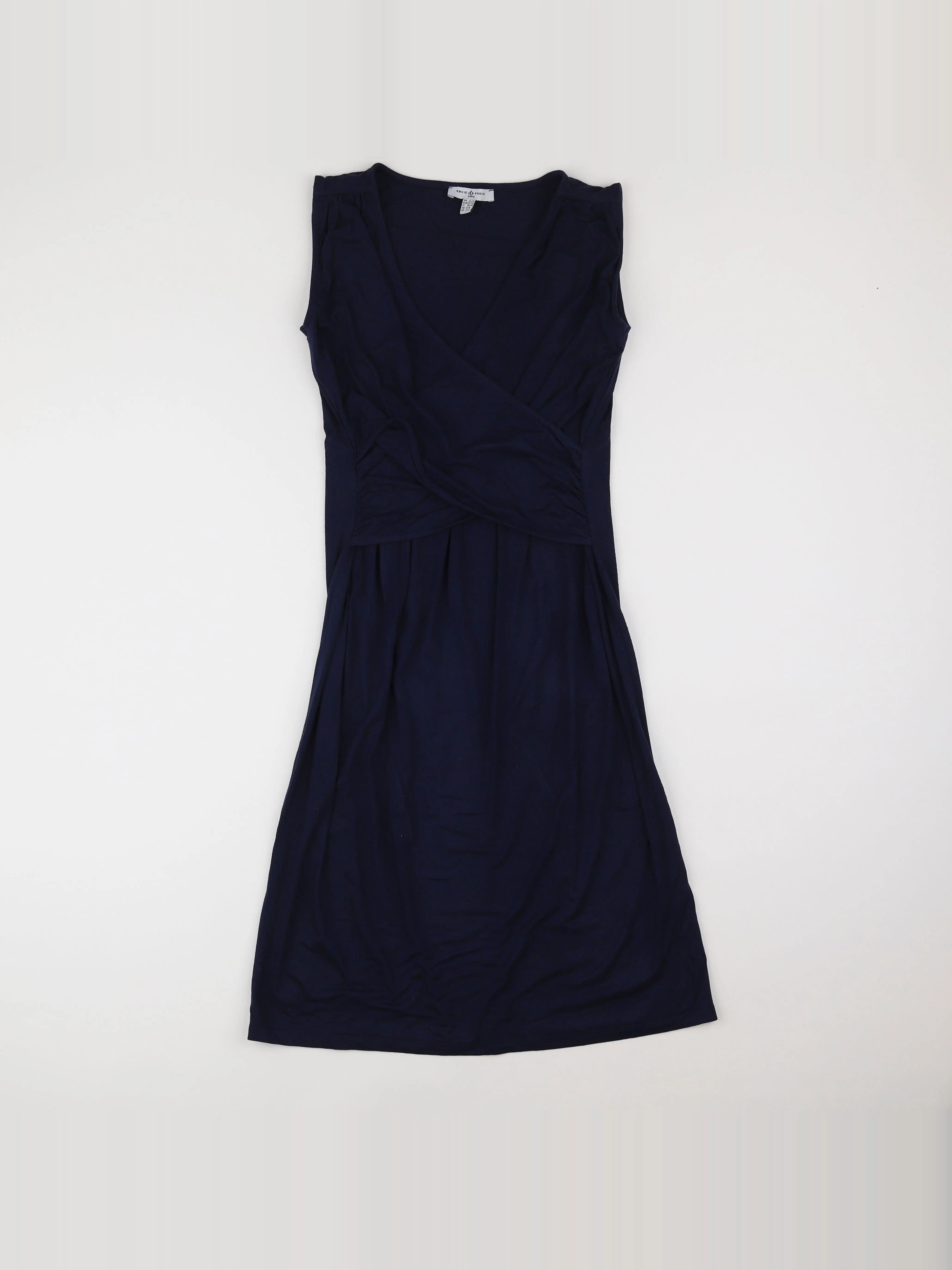 Envie de fraise - robe grossesse, allaitement bleu - 34 à 36