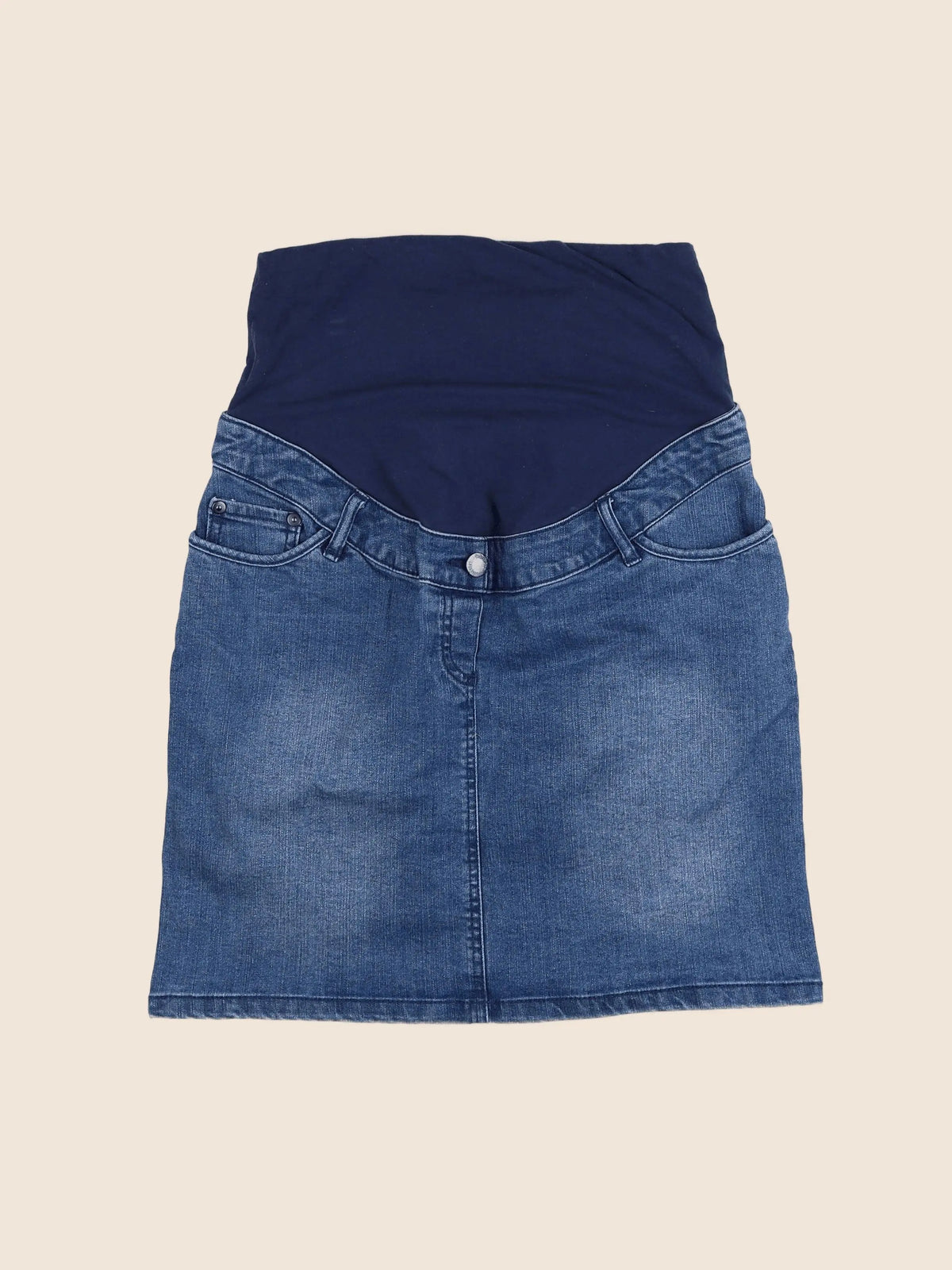 Vertbaudet - jupe grossesse bleu - 36