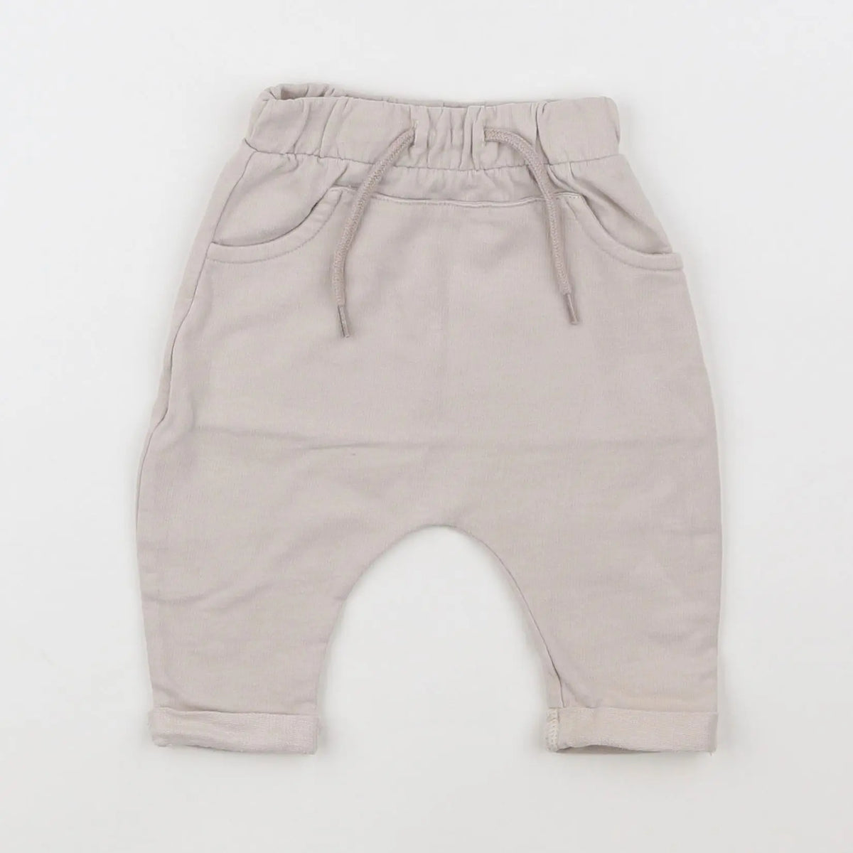 Vertbaudet - jogging beige - 3 mois