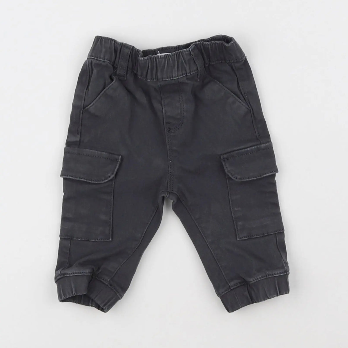 Vertbaudet - pantalon gris - 3 mois