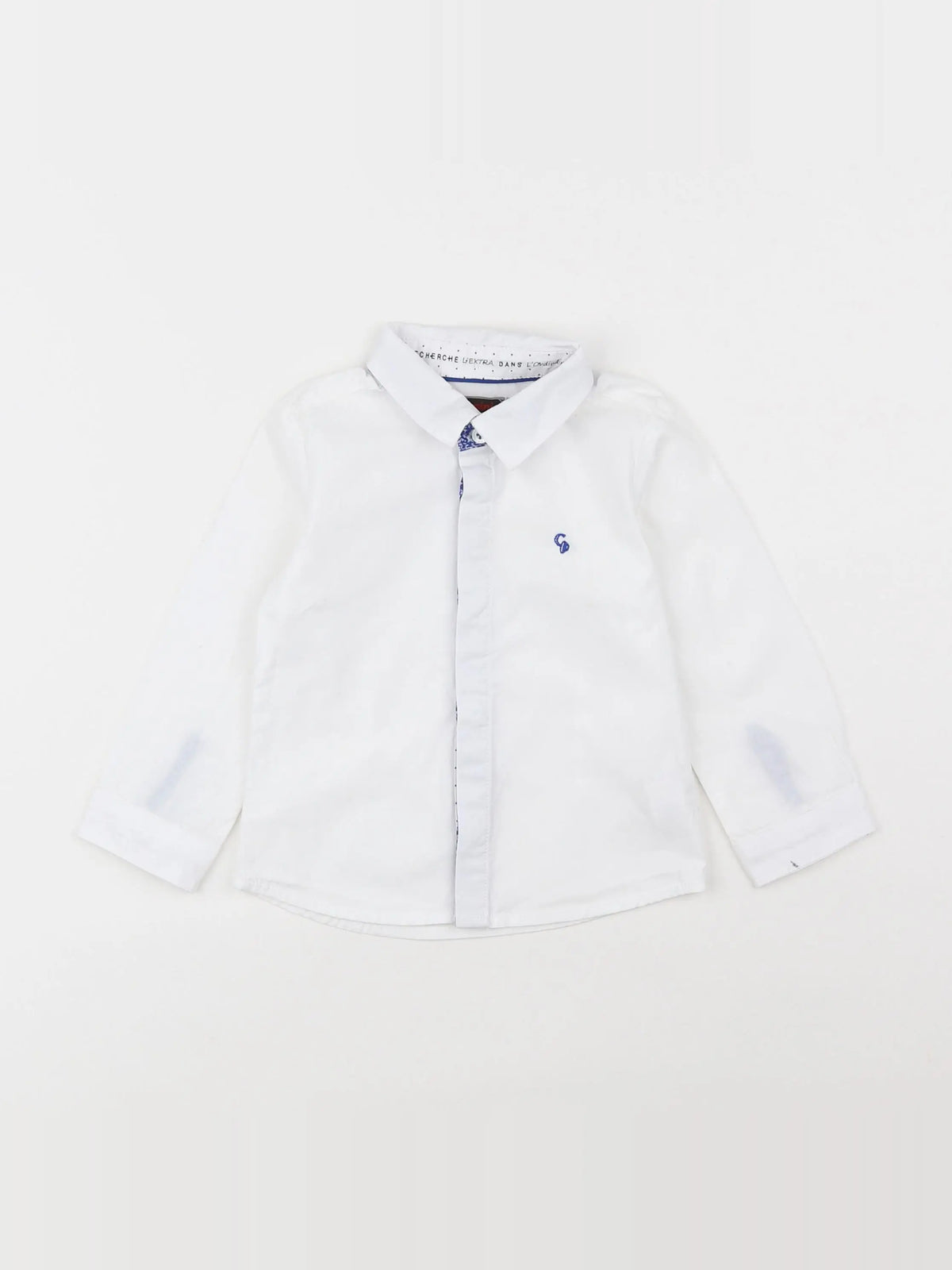Catimini - chemise blanc - 18 mois