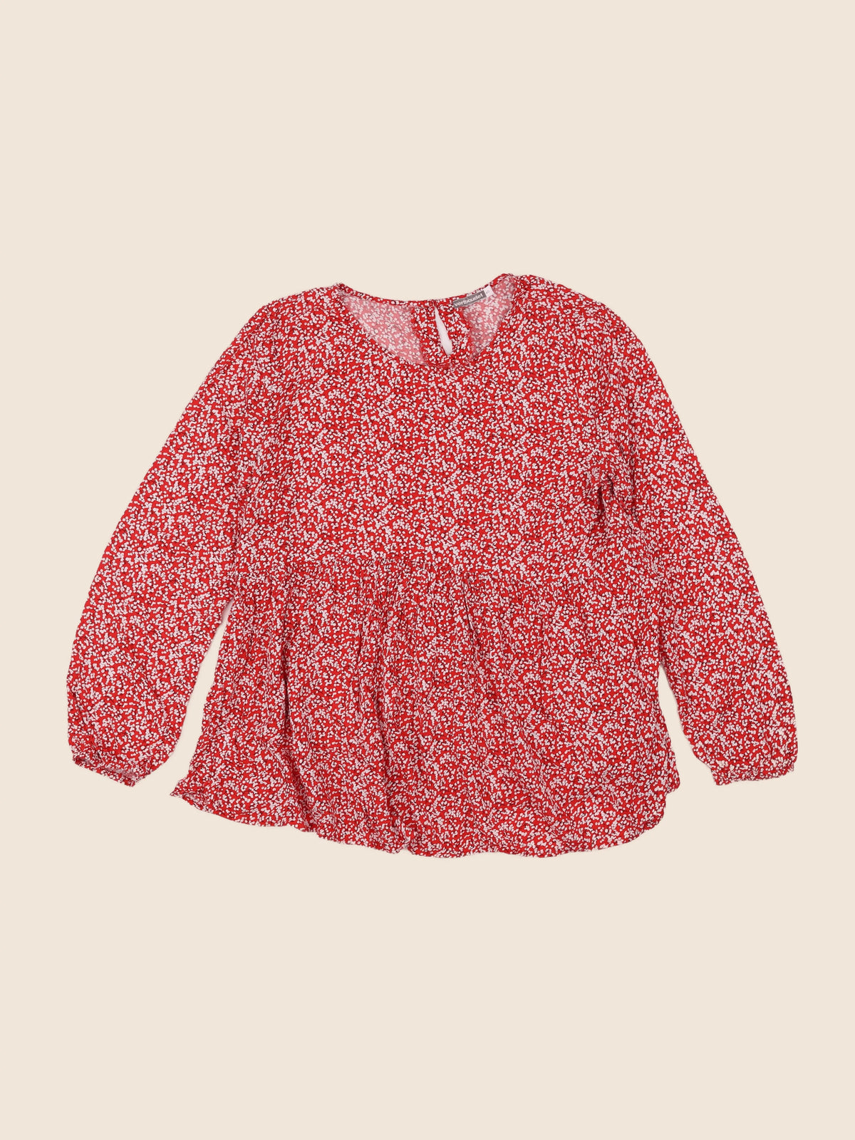Vertbaudet - blouse grossesse rouge - 40