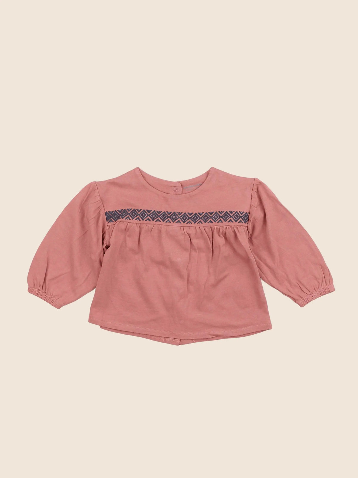 Vertbaudet - tee-shirt rose - 9 mois