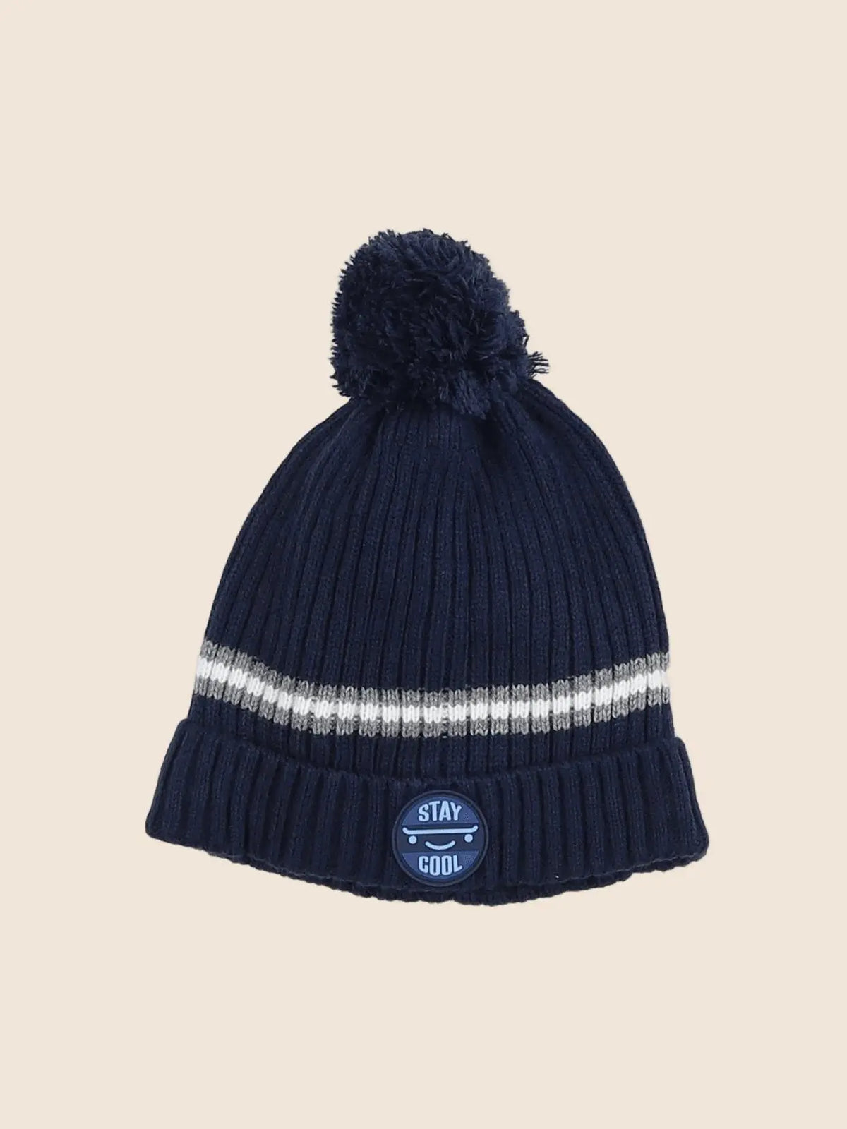 Vertbaudet - bonnet bleu - 12/14 ans
