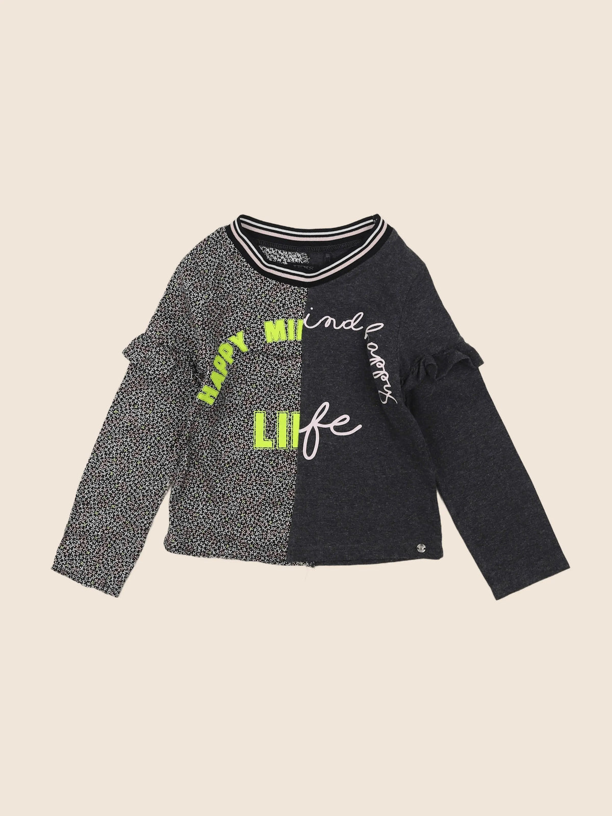 IKKS - tee-shirt gris - 4 ans