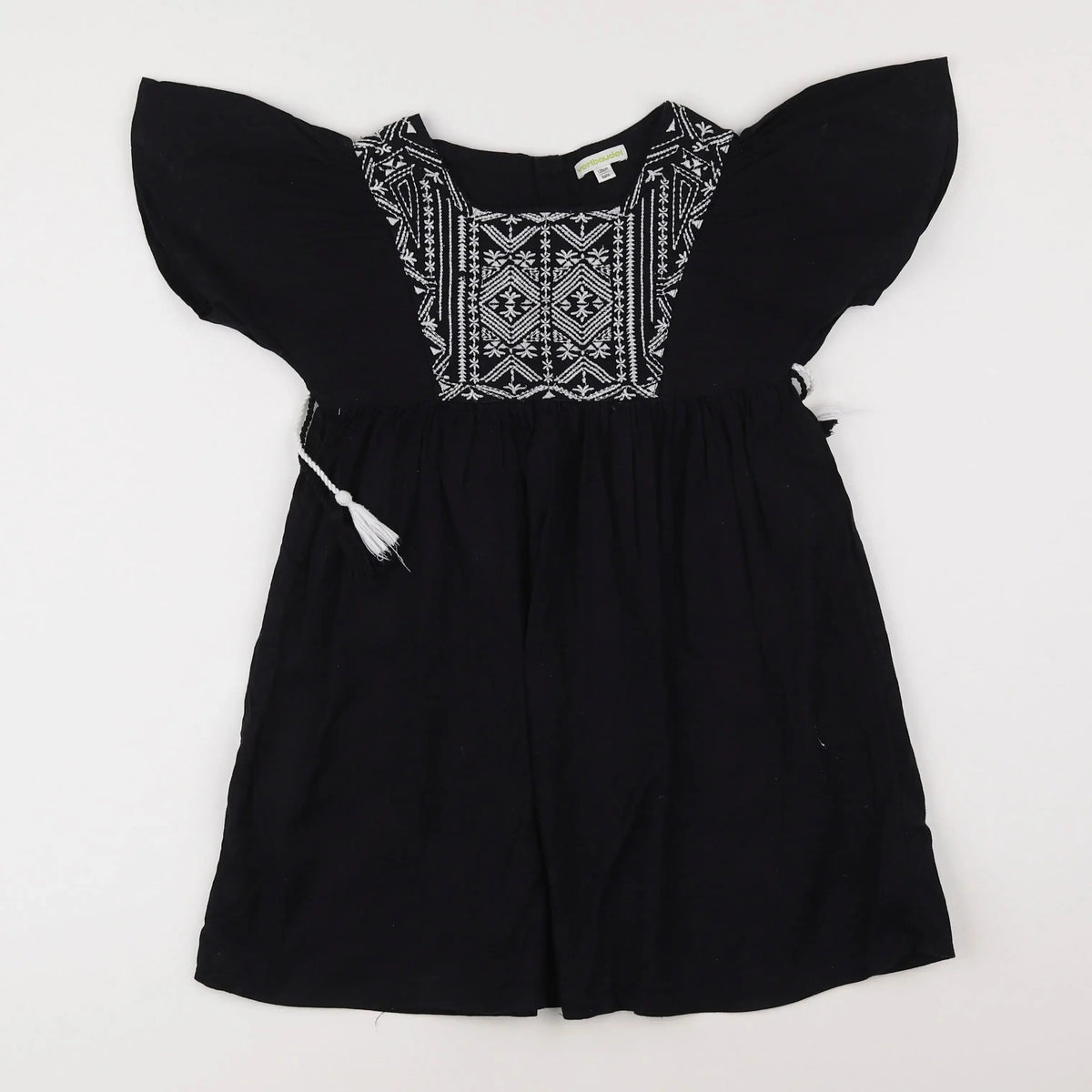 Vertbaudet - robe noir - 8 ans