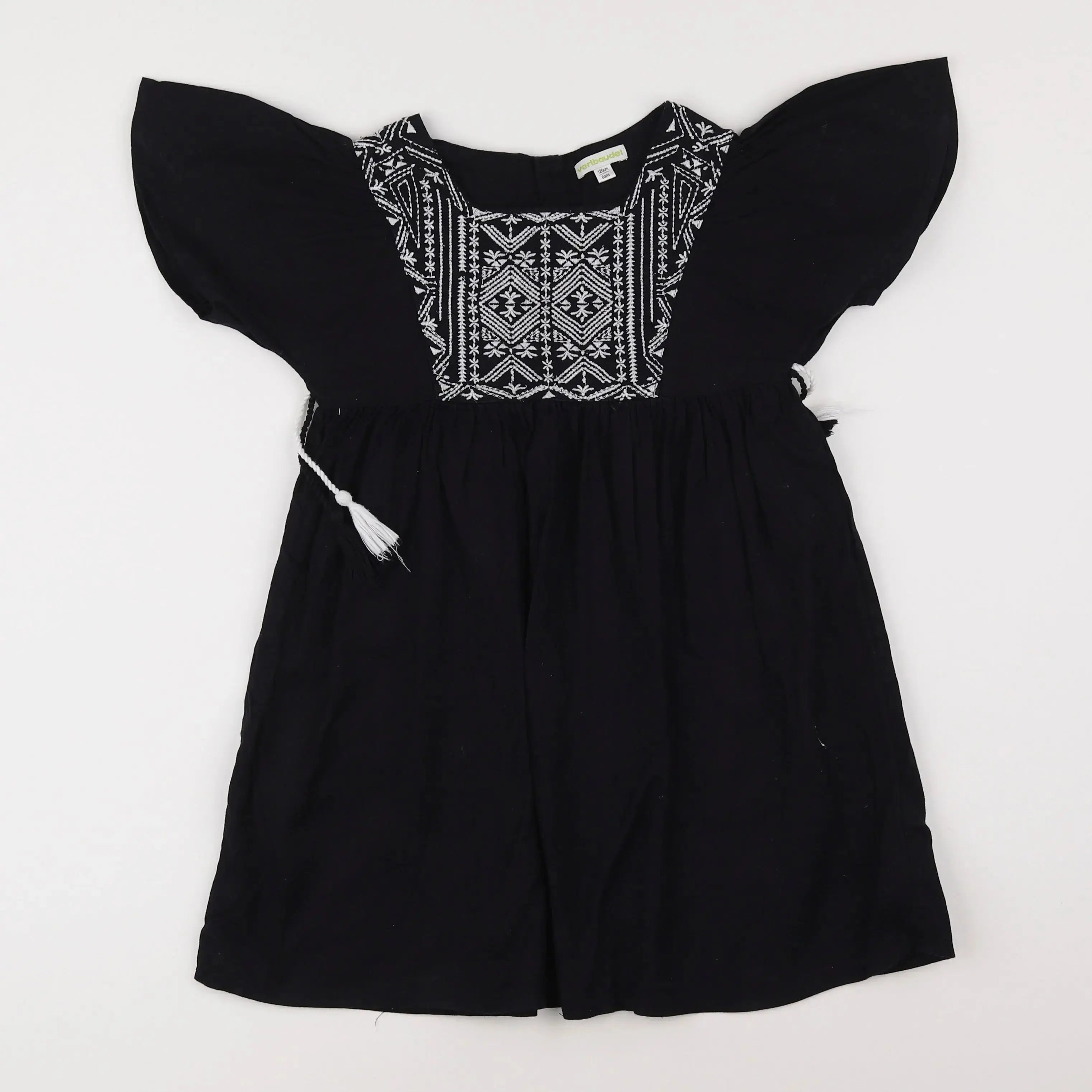 Vertbaudet - robe noir - 8 ans