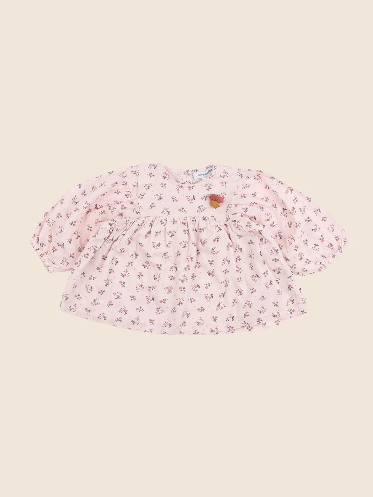 Vertbaudet - blouse rose - 9 mois