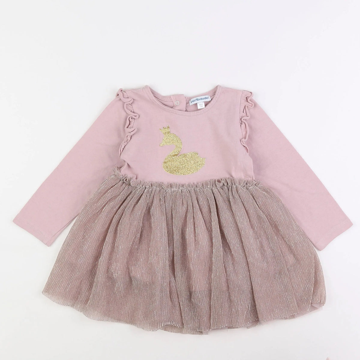 Vertbaudet - robe rose - 3 ans
