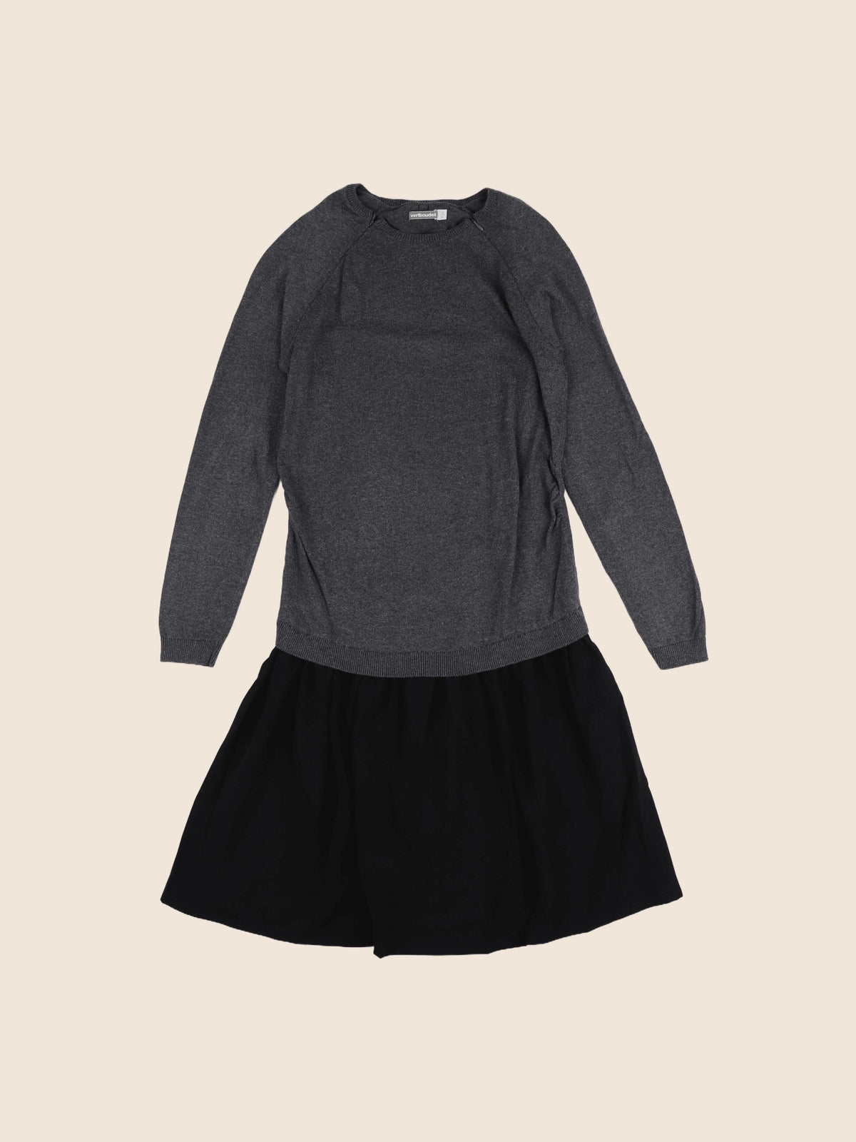 Vertbaudet - robe grossesse gris - 38 à 40