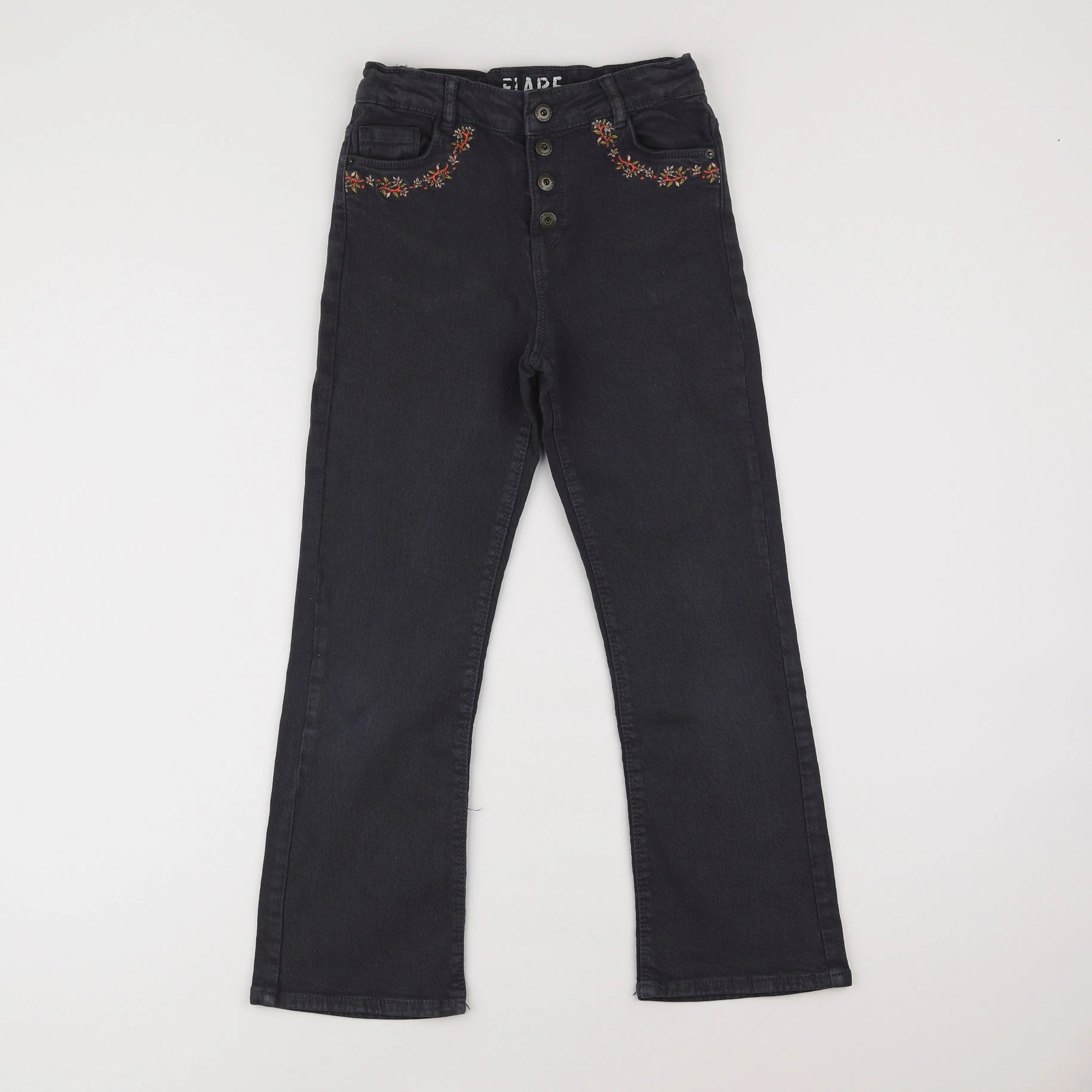 Vertbaudet - jean gris - 9 ans