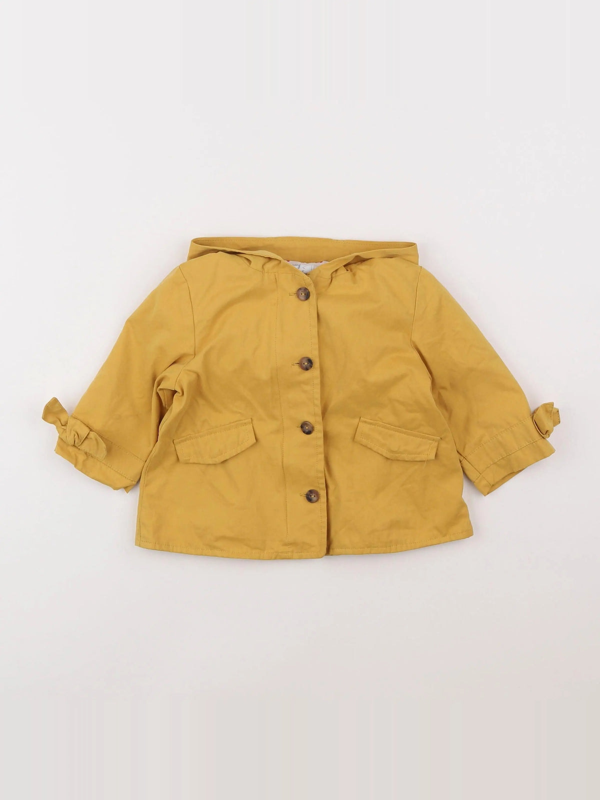 Vertbaudet - imperméable jaune - 9 mois