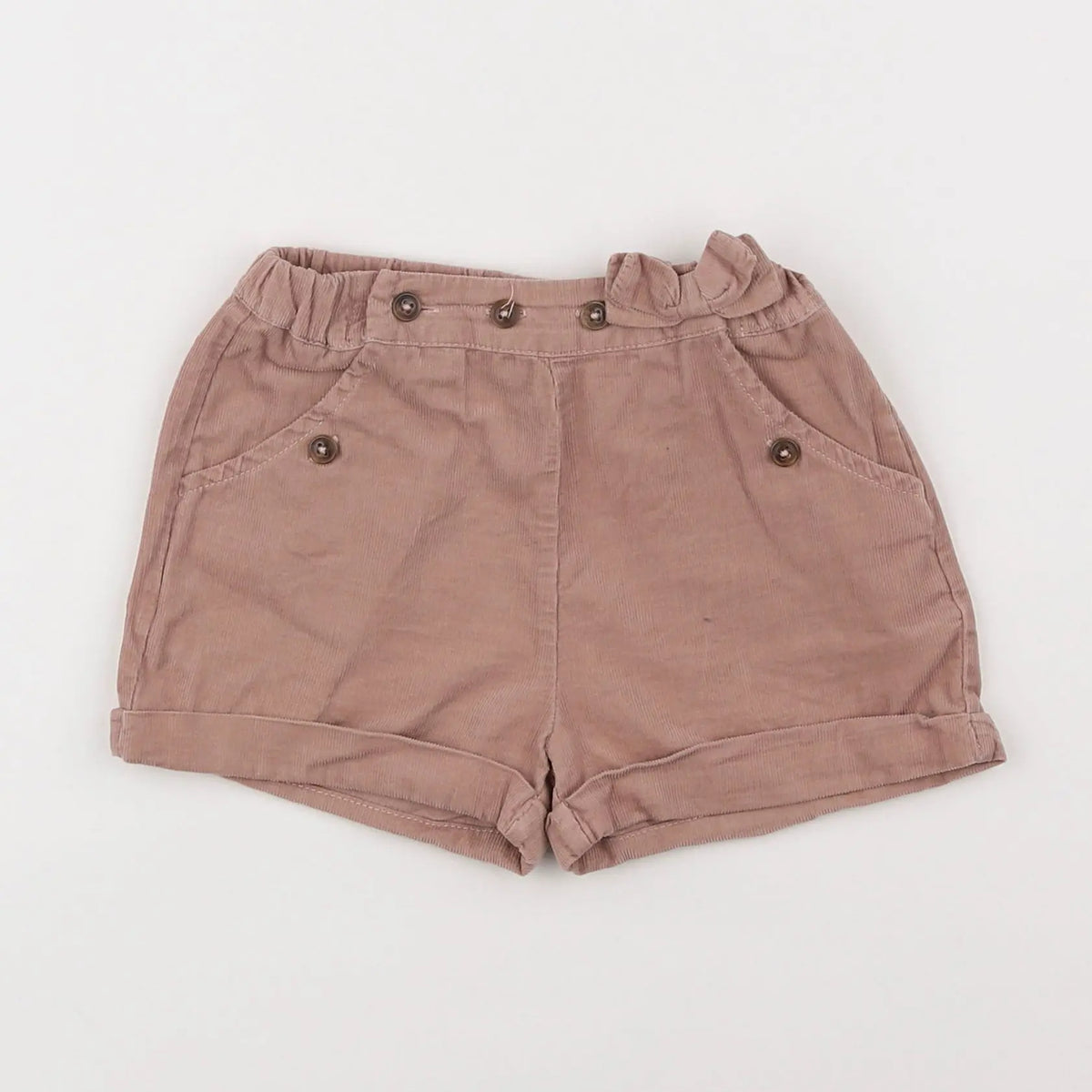 Vertbaudet - short beige - 18 mois