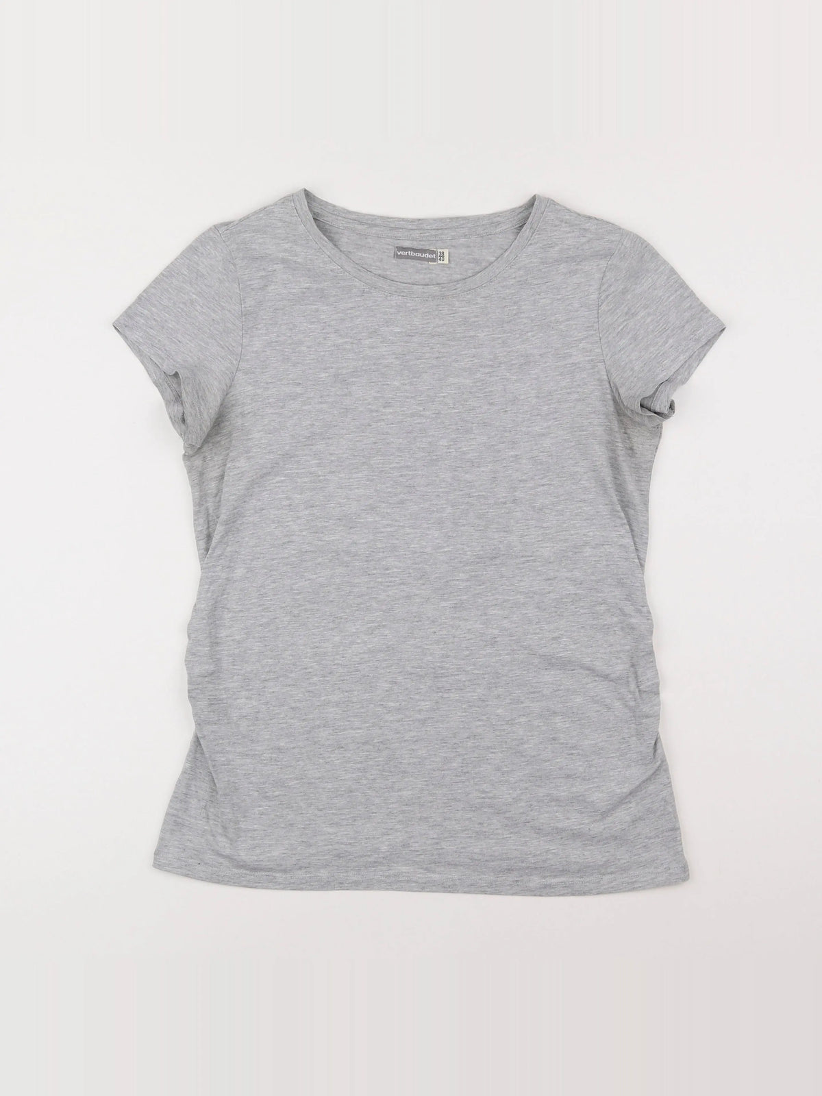 Vertbaudet - tee-shirt grossesse gris - 38 à 40