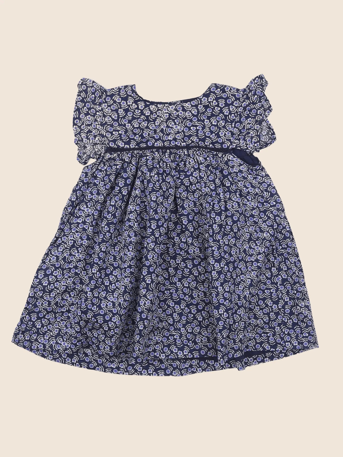 Boutchou - robe bleu - 12 mois