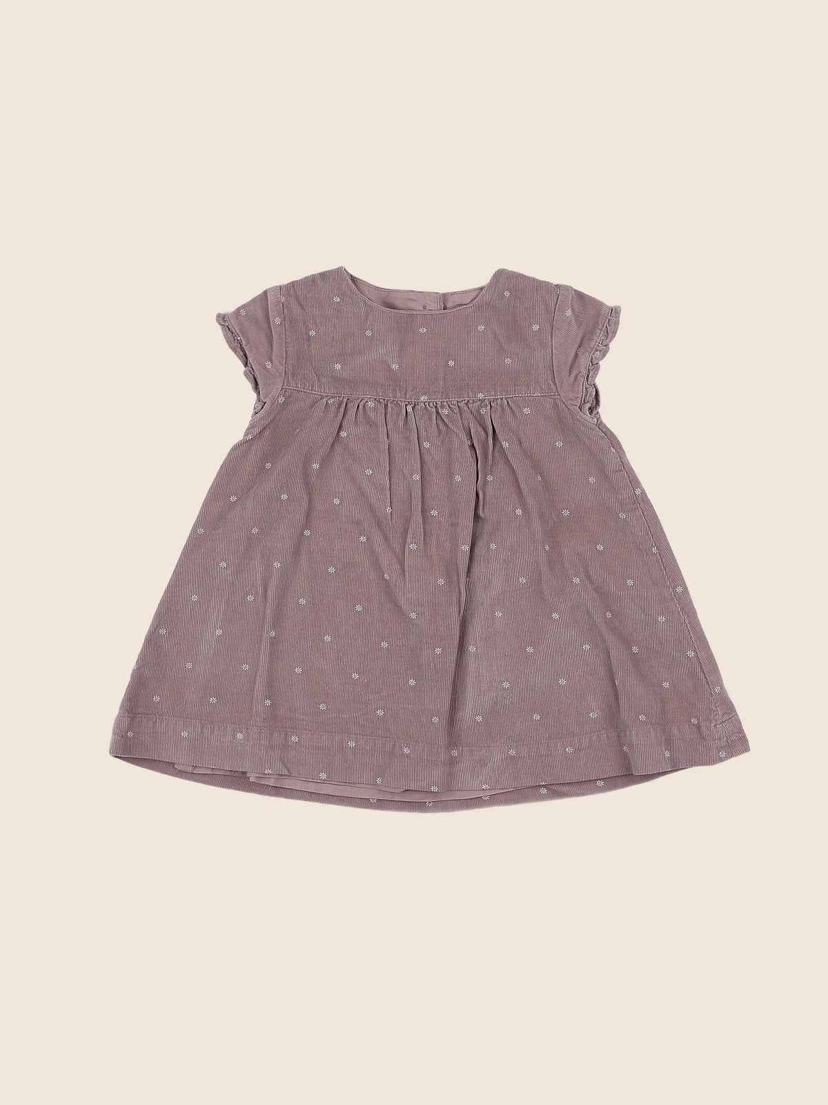 Cyrillus - robe violet - 9 mois