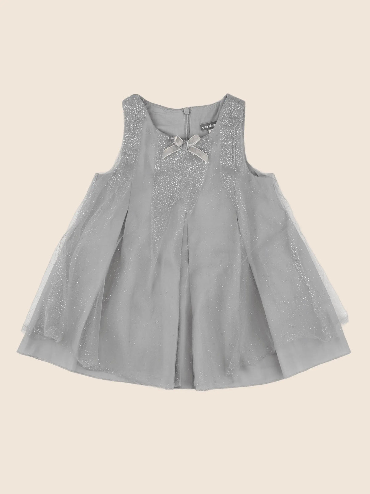 Vertbaudet - robe gris - 2 ans