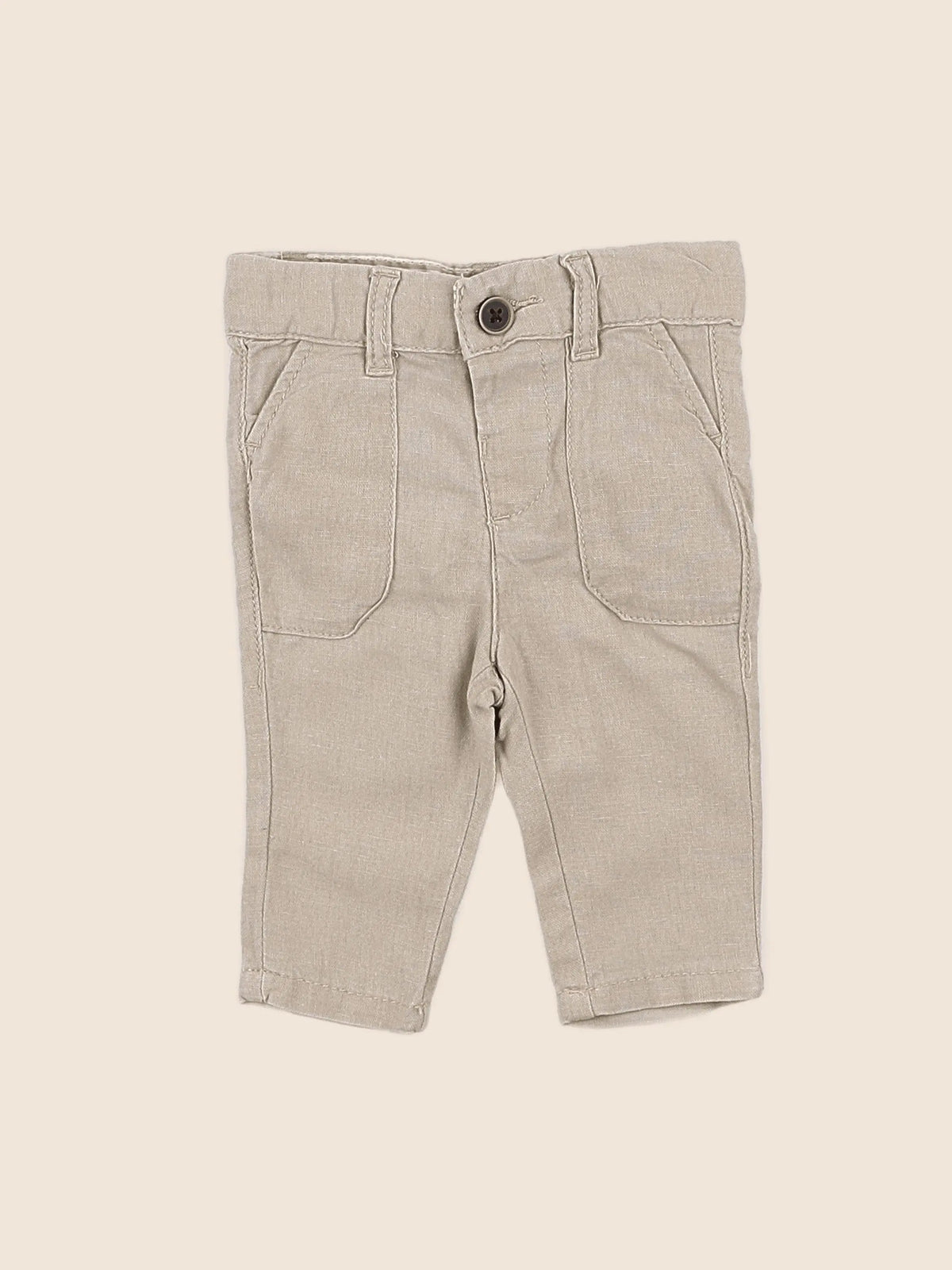 Tape à l'oeil - pantalon beige - 3 mois