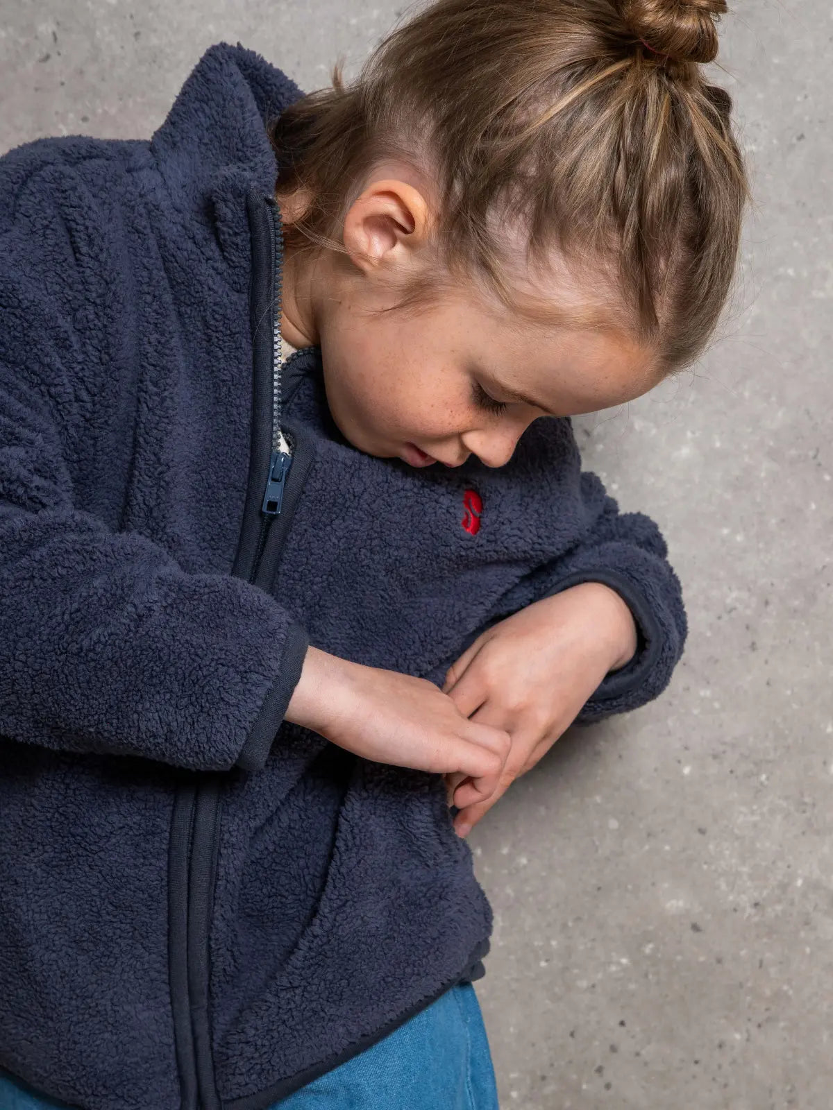 La Veste doudou Ardoise