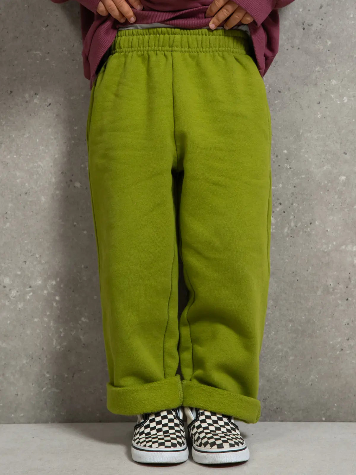 Le pantalon molleton Vert pistache