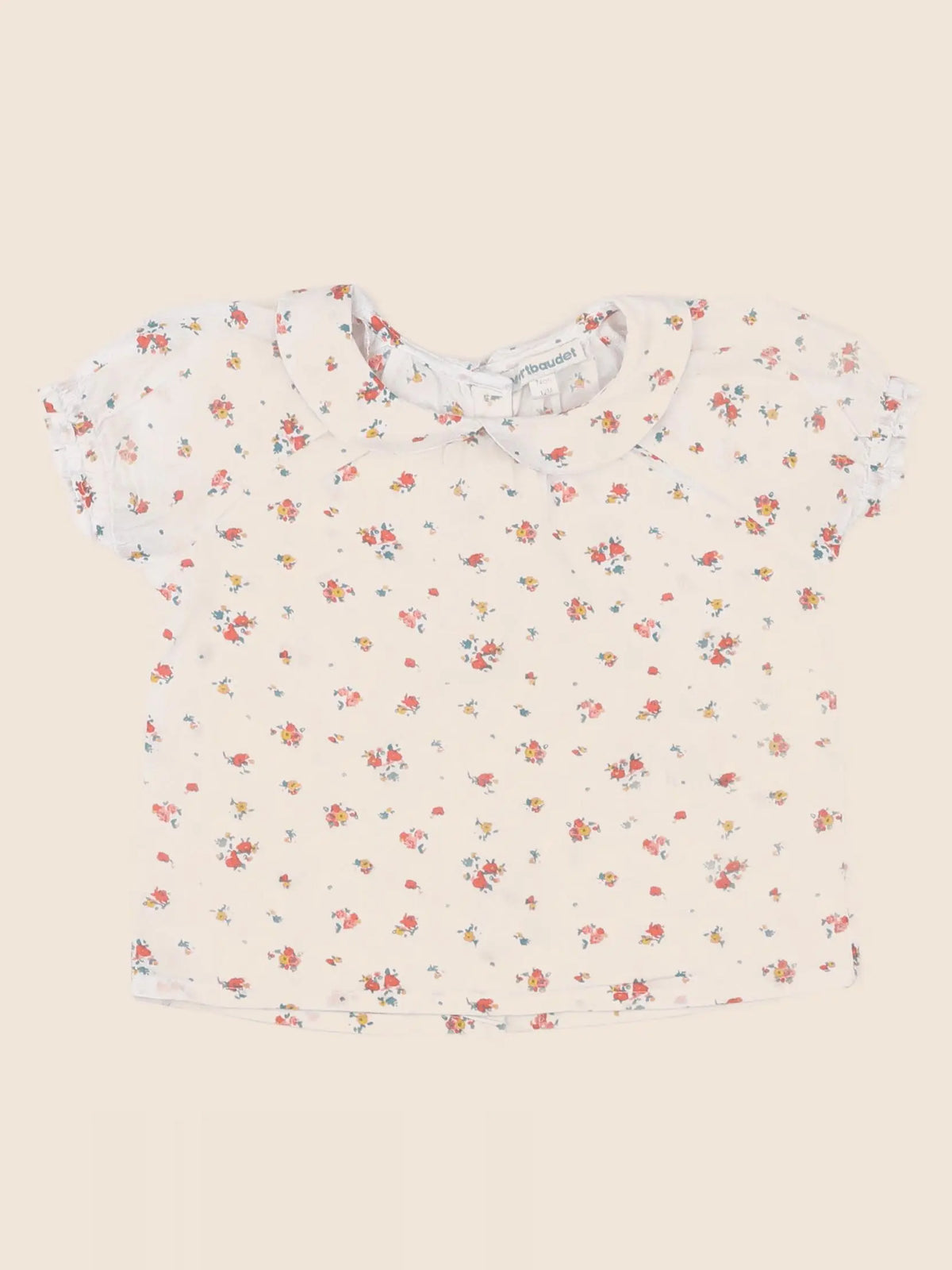 Vertbaudet - blouse multicolore - 12 mois